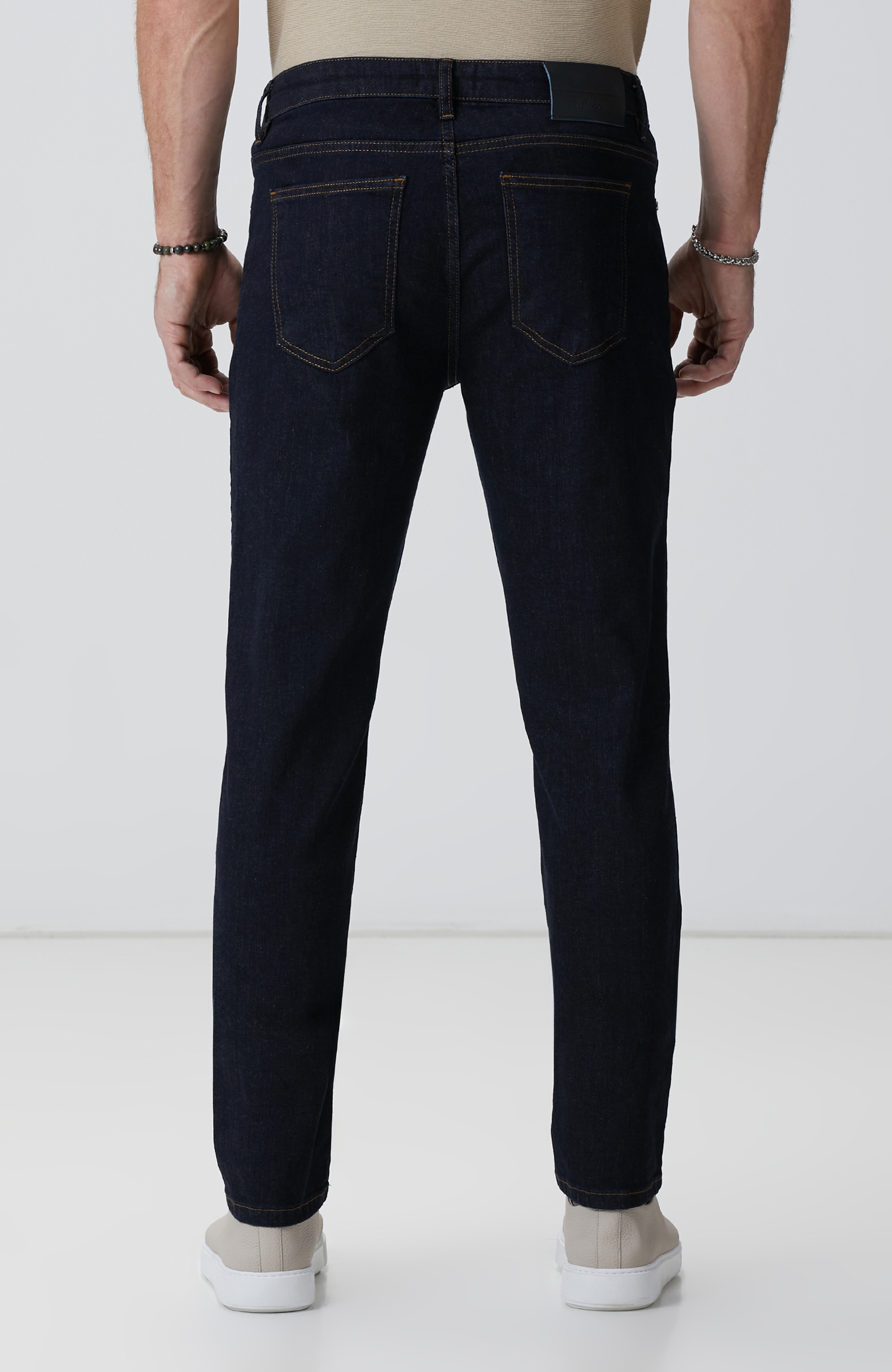 Lacivert Denim Pantolon