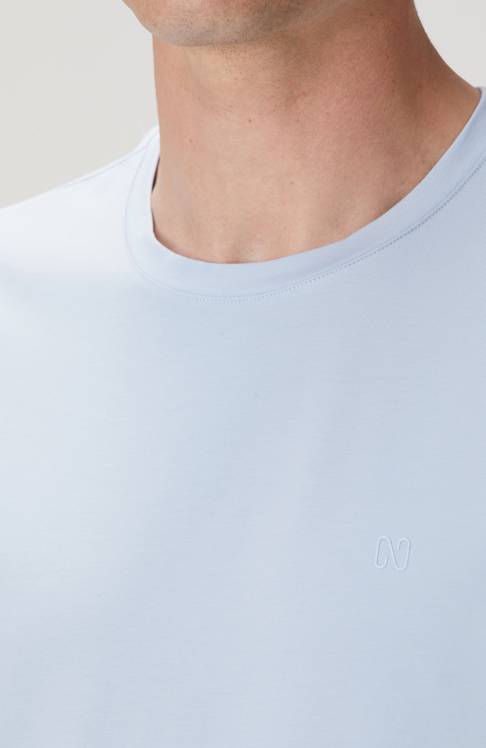 Açık Mavi Pima Suprem T-shirt