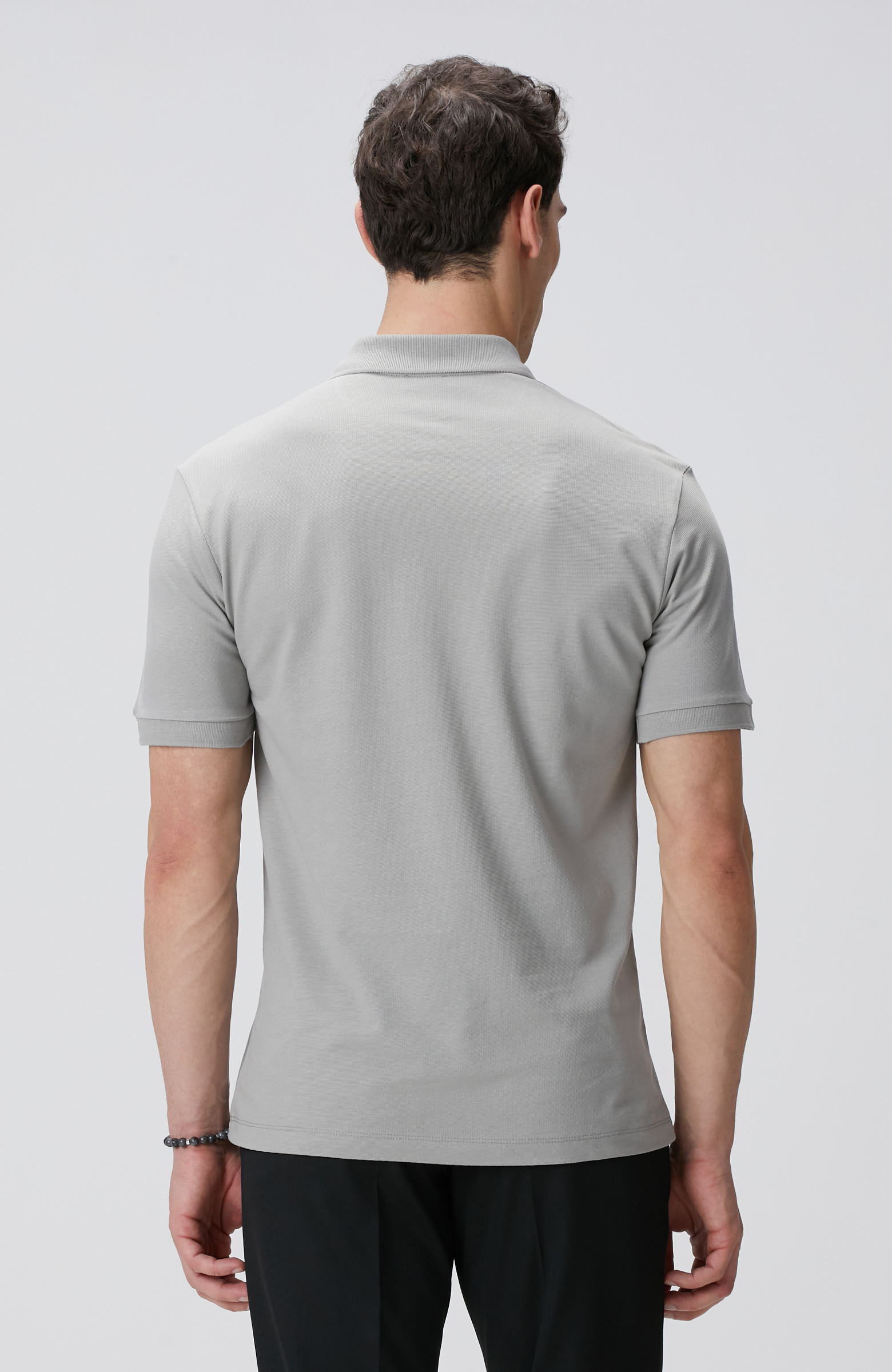 Gri Polo T-shirt