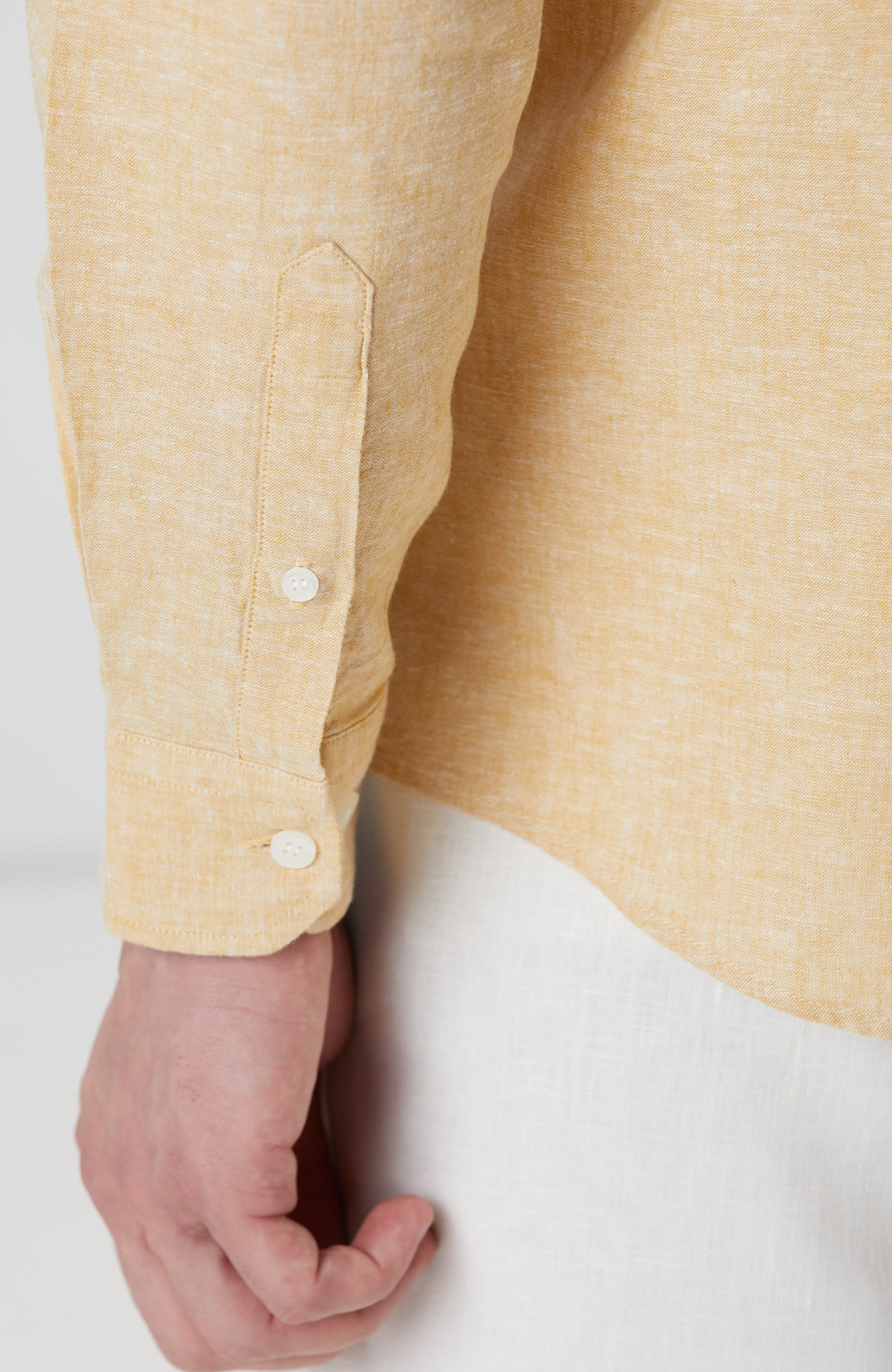 Safran Keten Gömlek