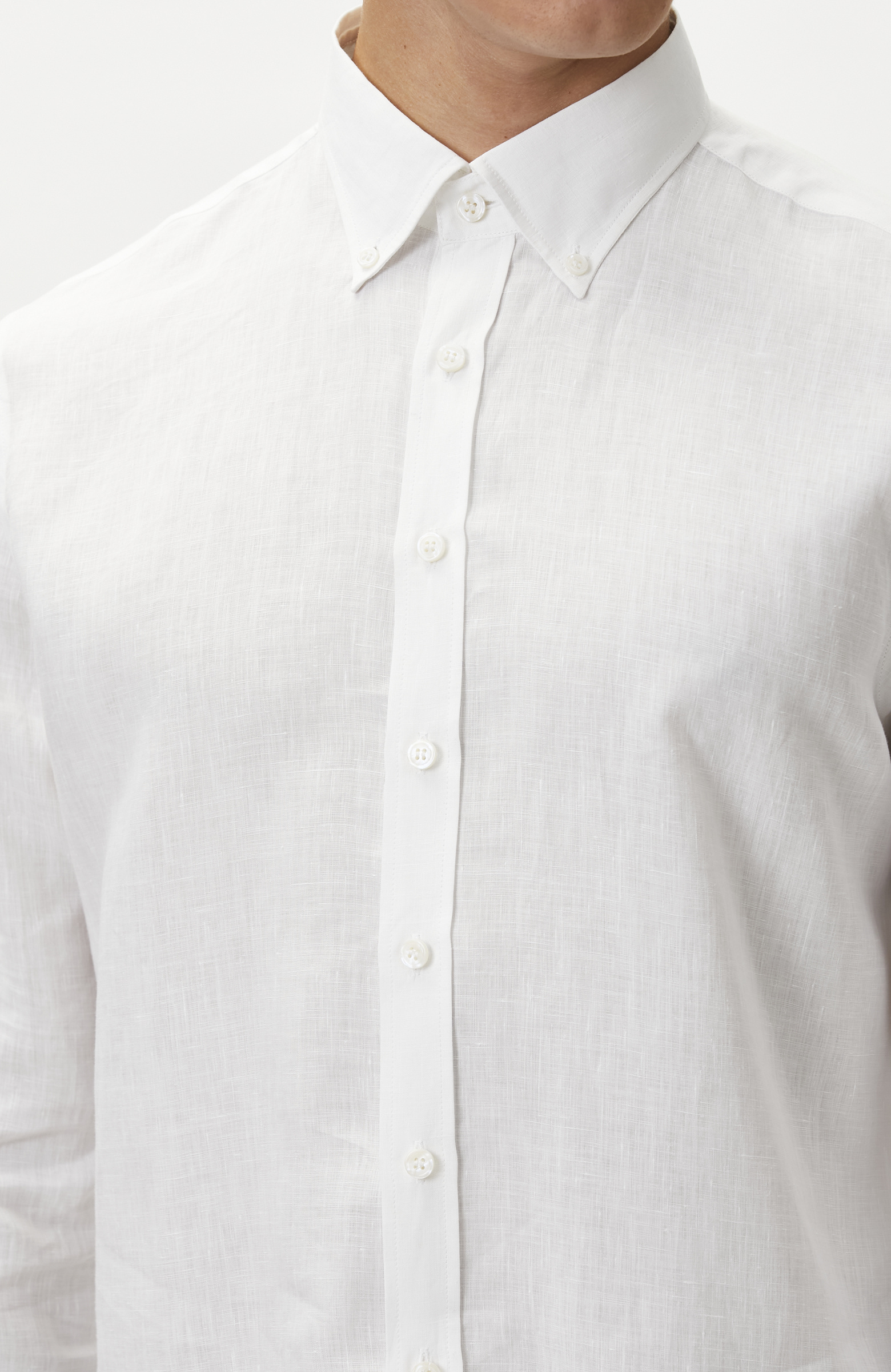 White Linen Shirt