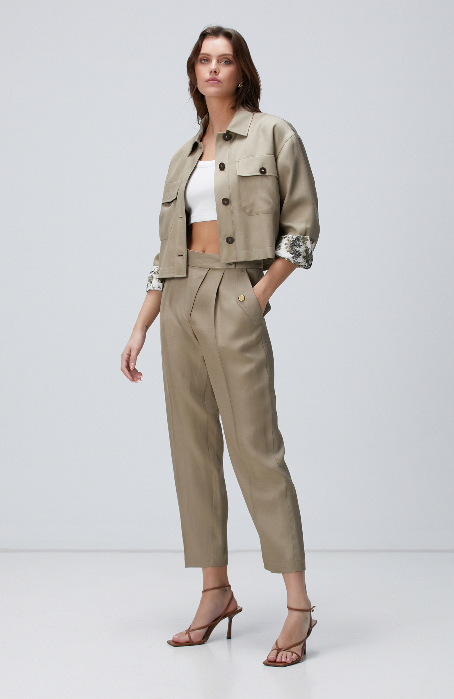 Açık Haki Pantolon