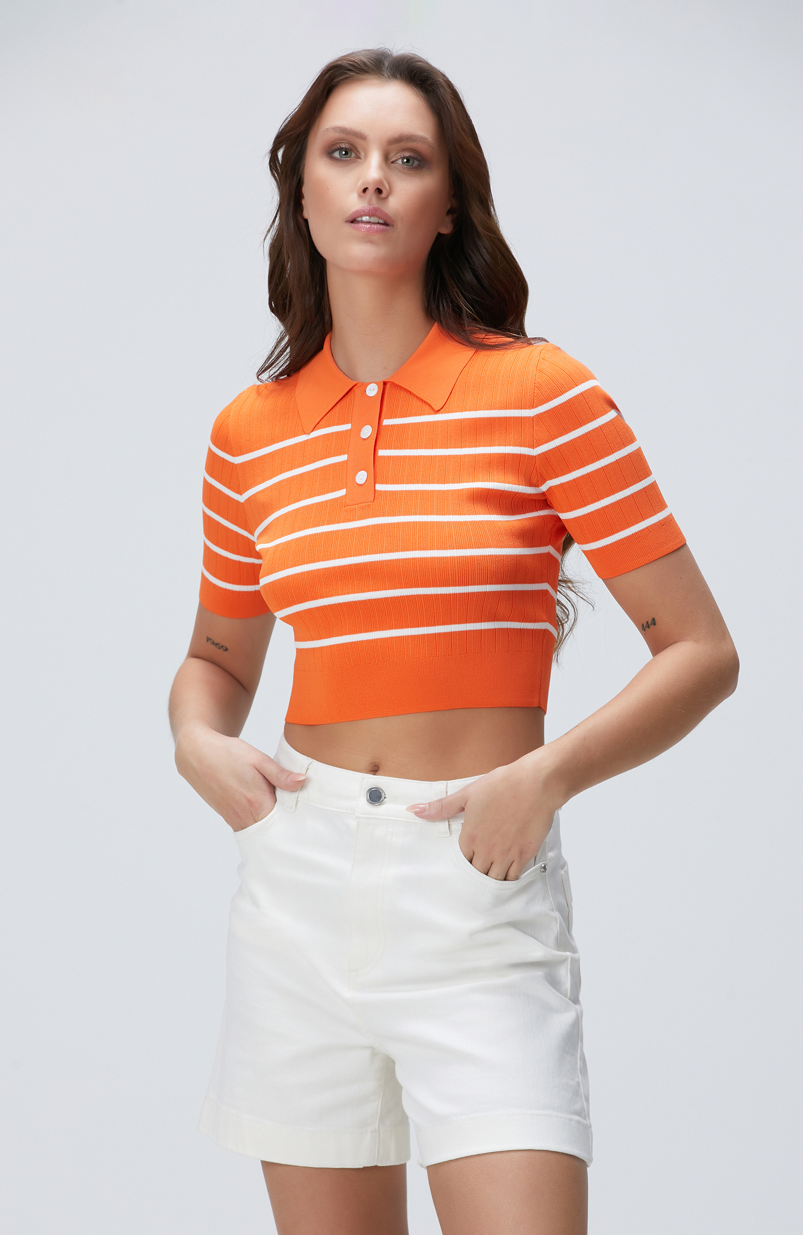 Turuncu Çizgili Kazak