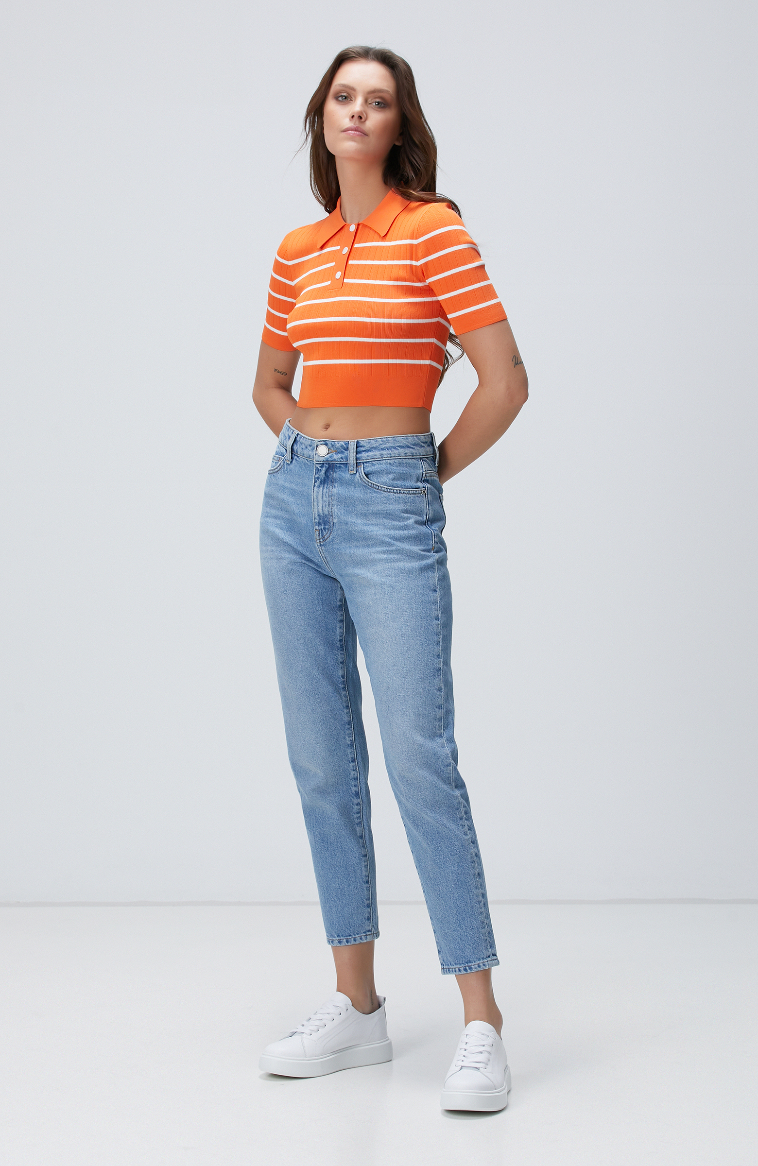 Turuncu Çizgili Kazak