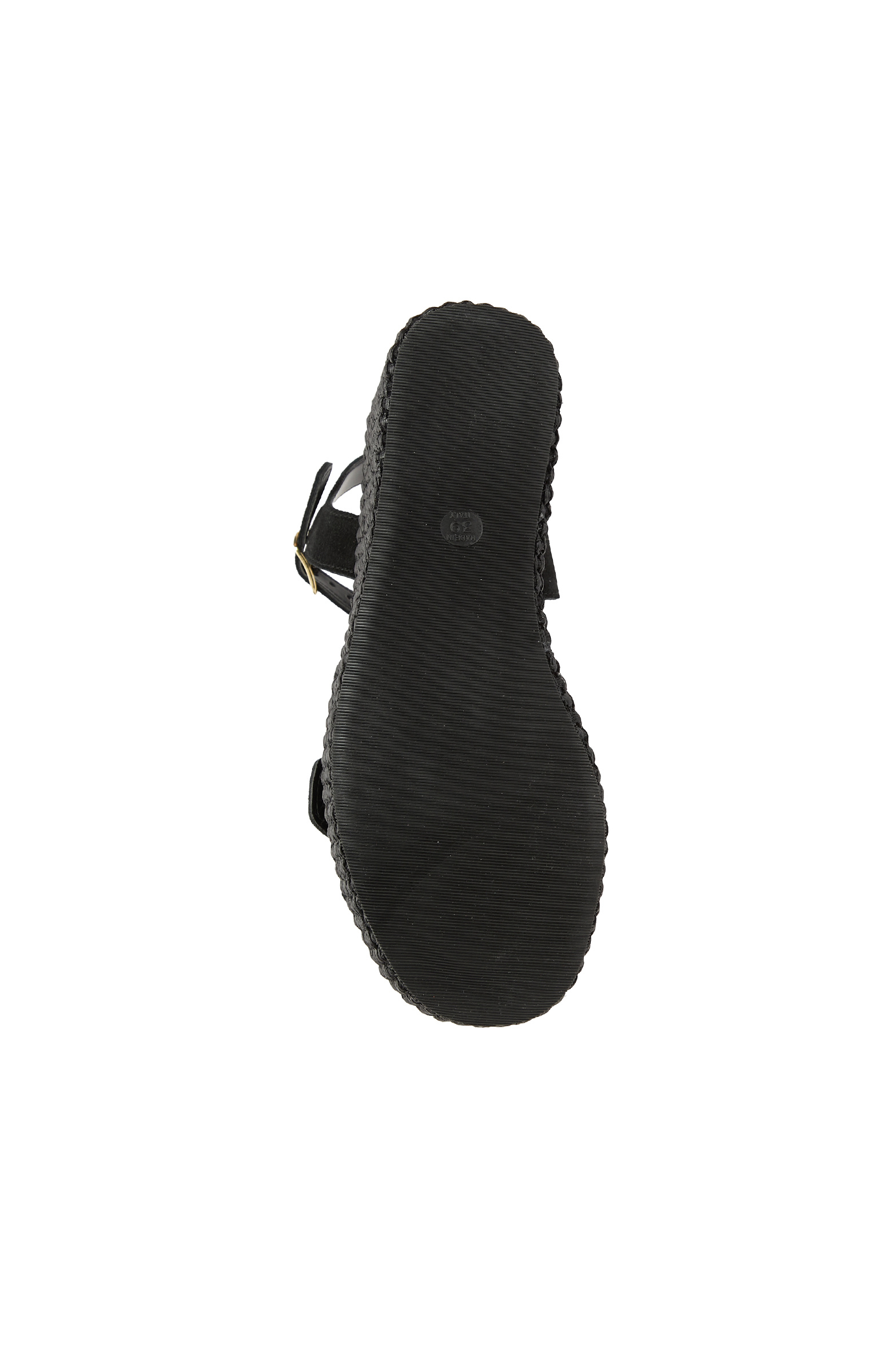 Black Women's Suede Sandals