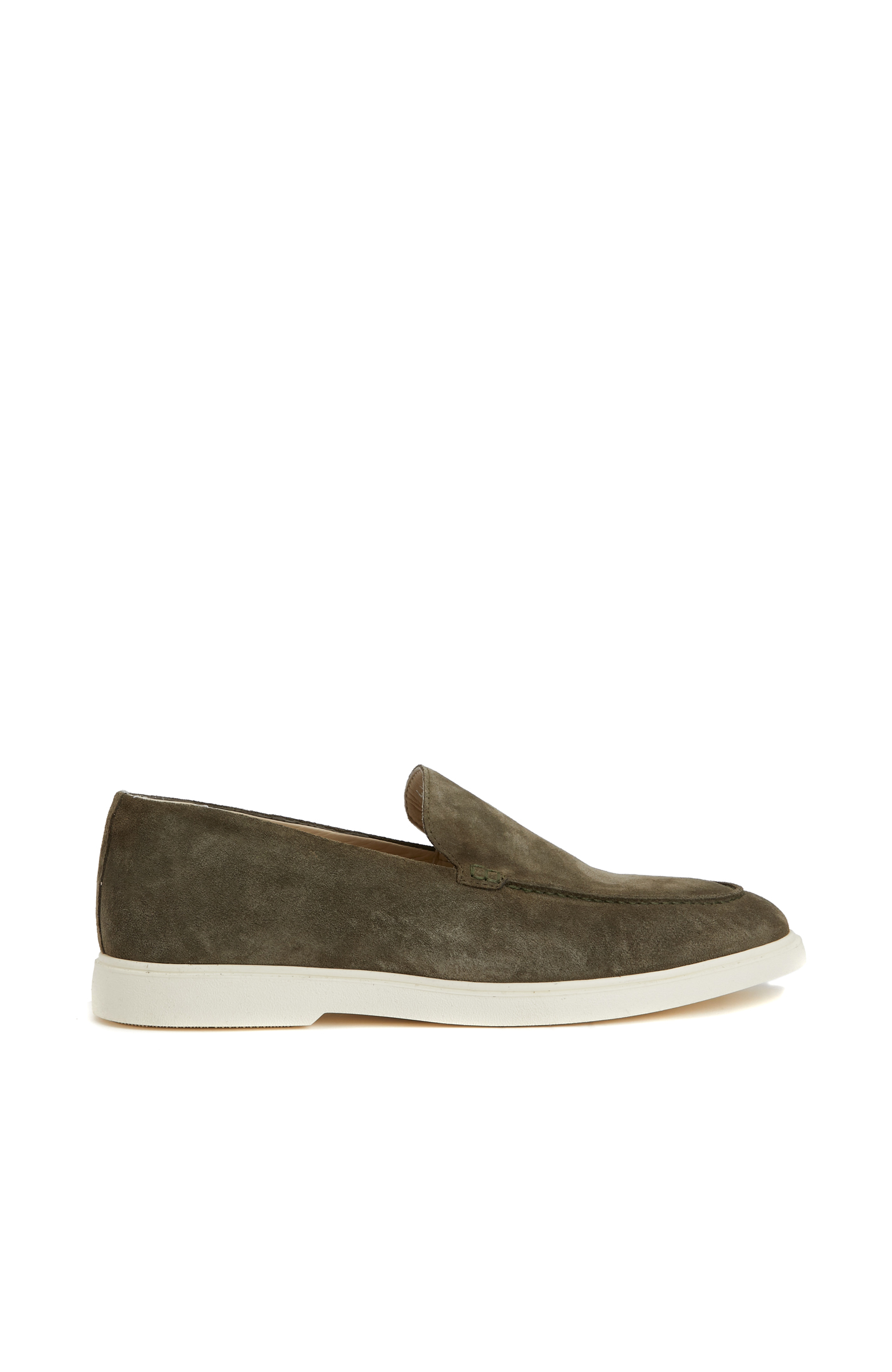Haki Erkek Süet Loafer -1