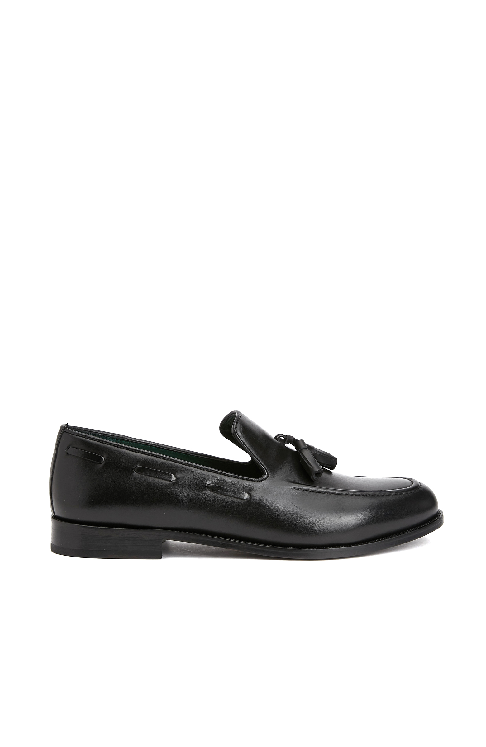 Siyah Erkek Deri Loafer -1