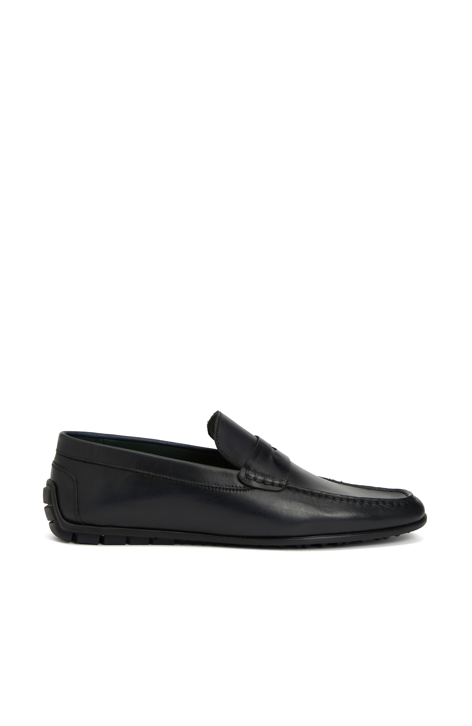 Lacivert Erkek Deri Loafer -1