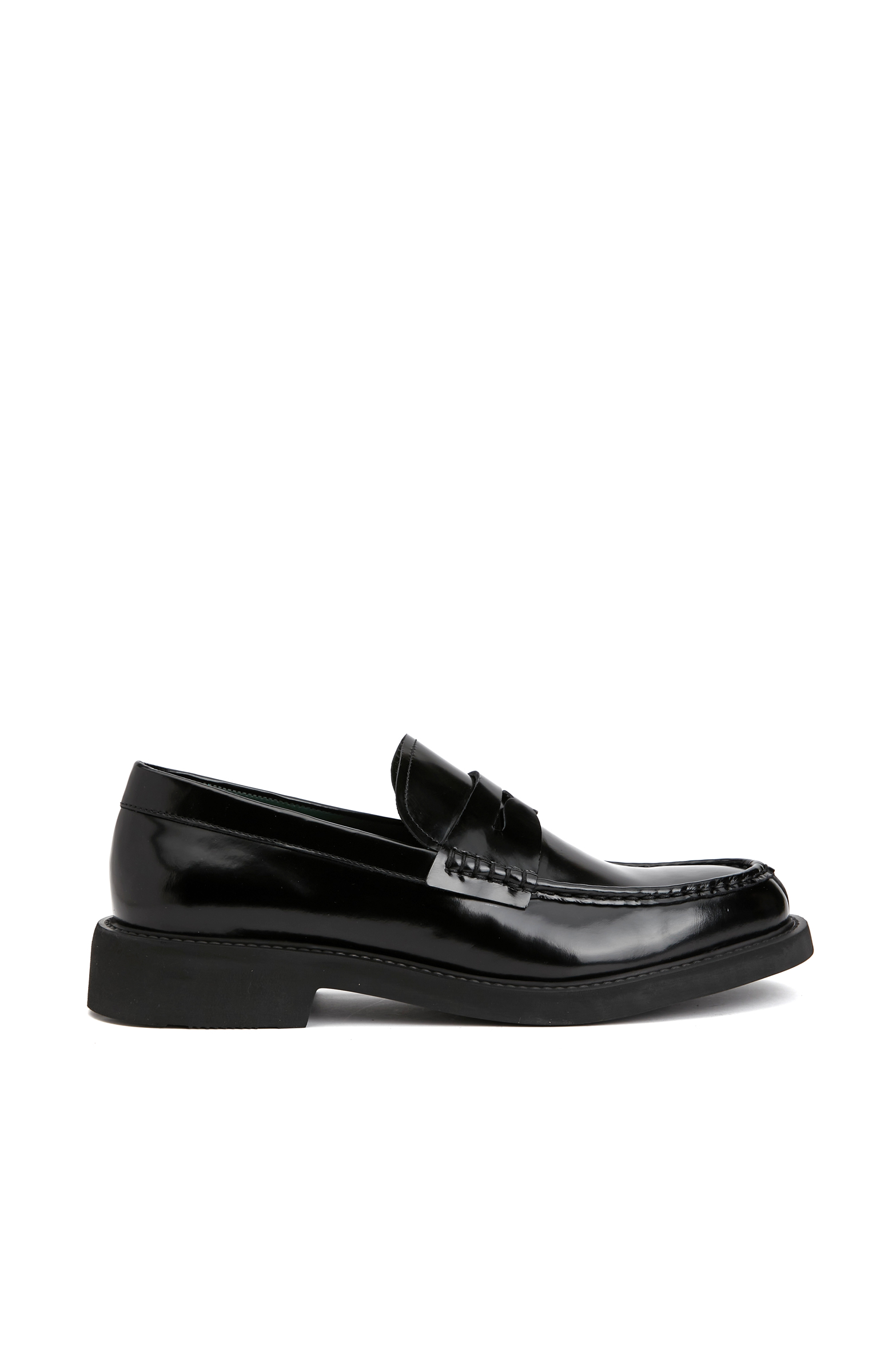 Siyah Erkek Deri Loafer -1