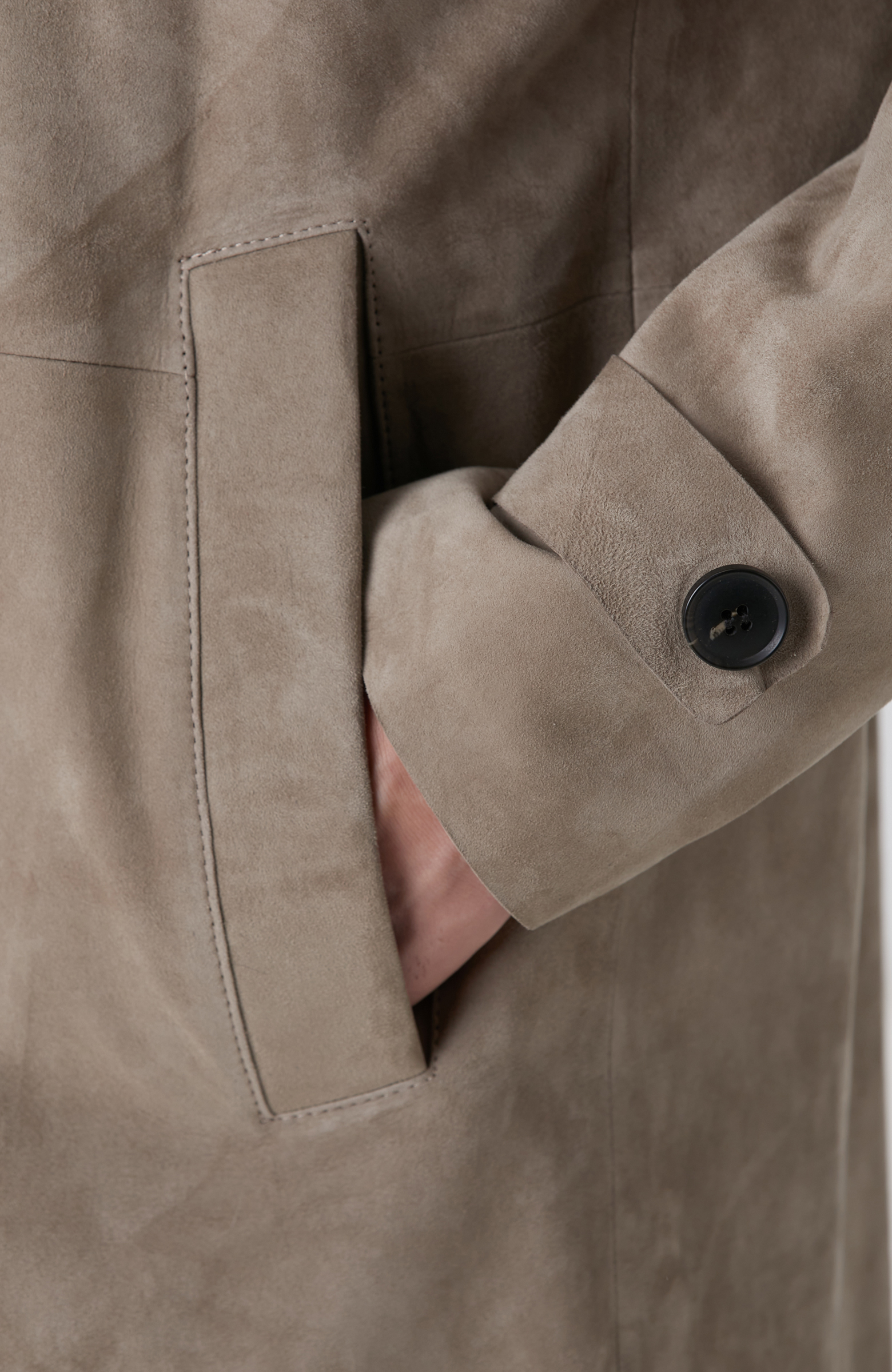 Vizon Süet Pardösü