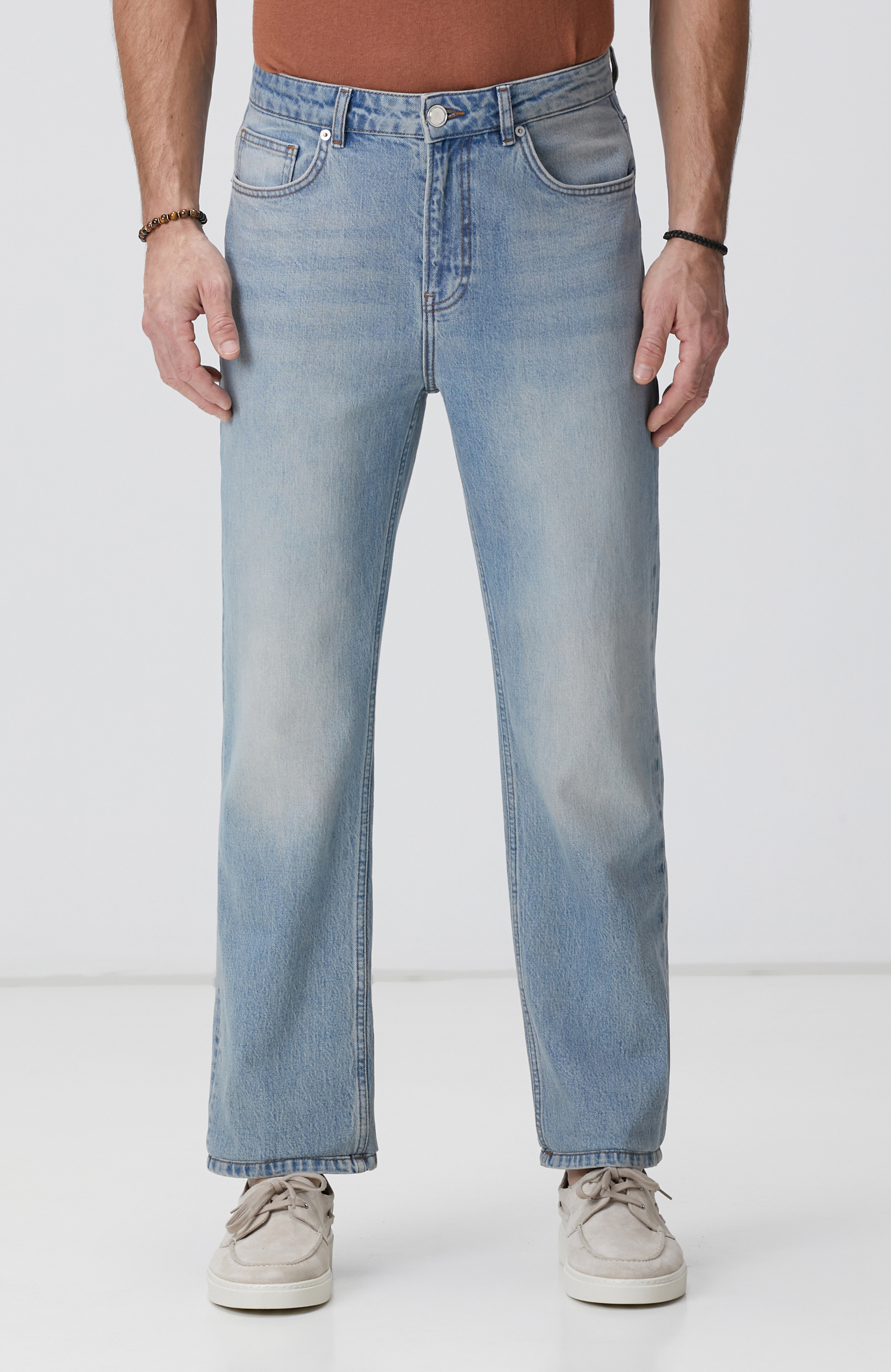 Açık Mavi Denim Pantolon