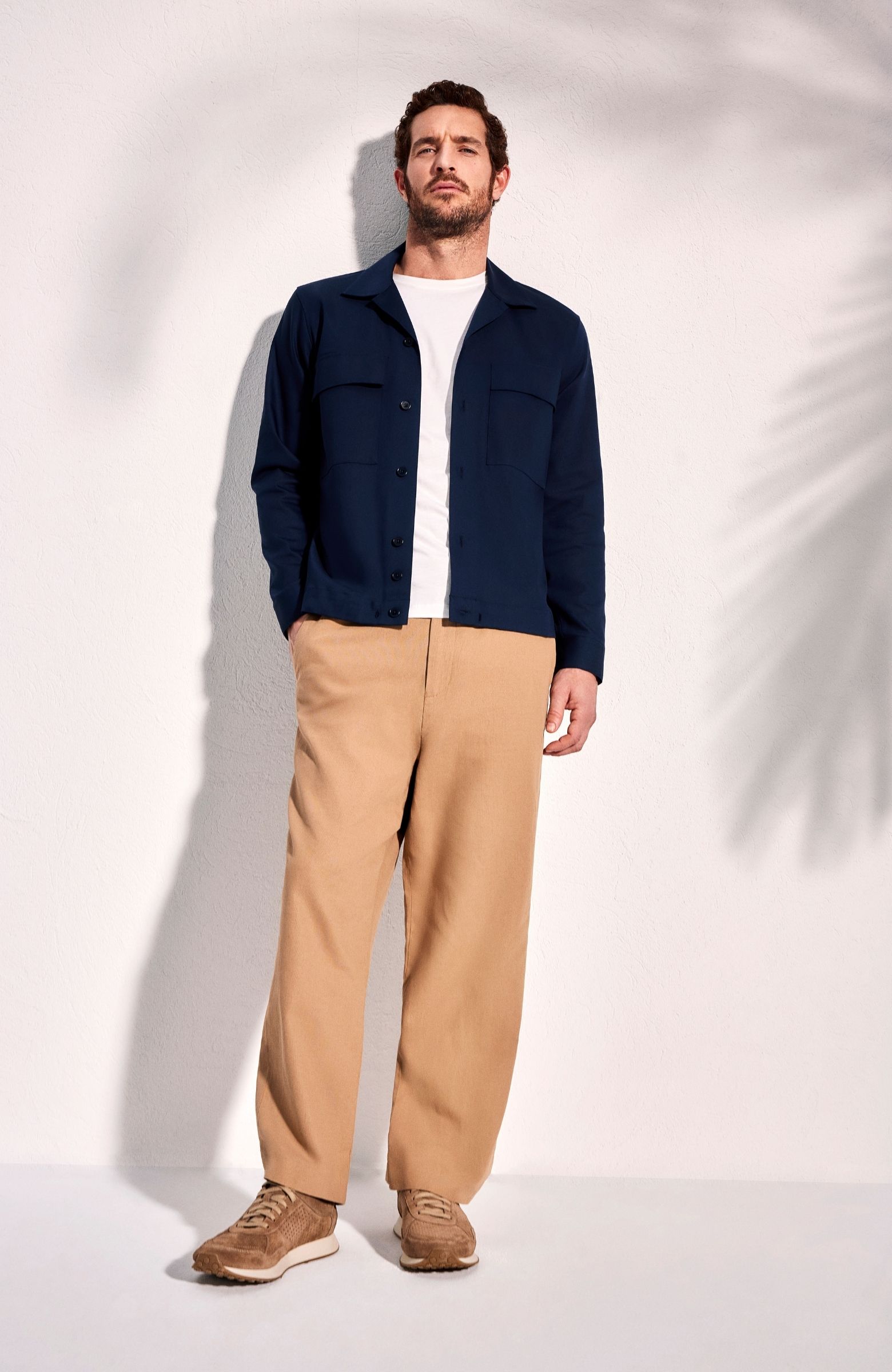 Lacivert Dış Gömlek