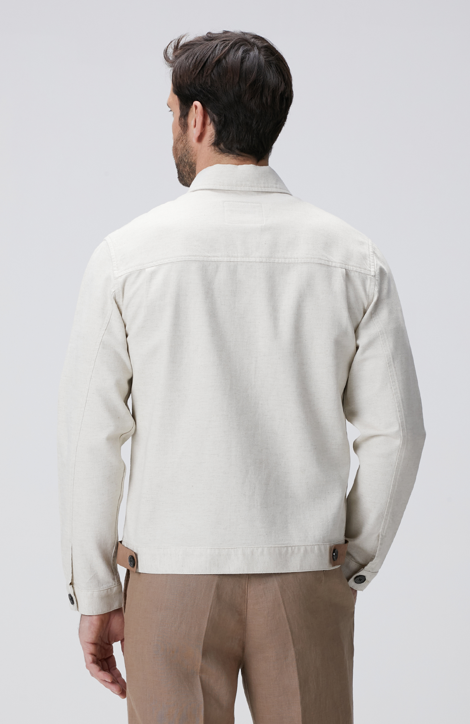 Naturel Nopeli Dış Gömlek