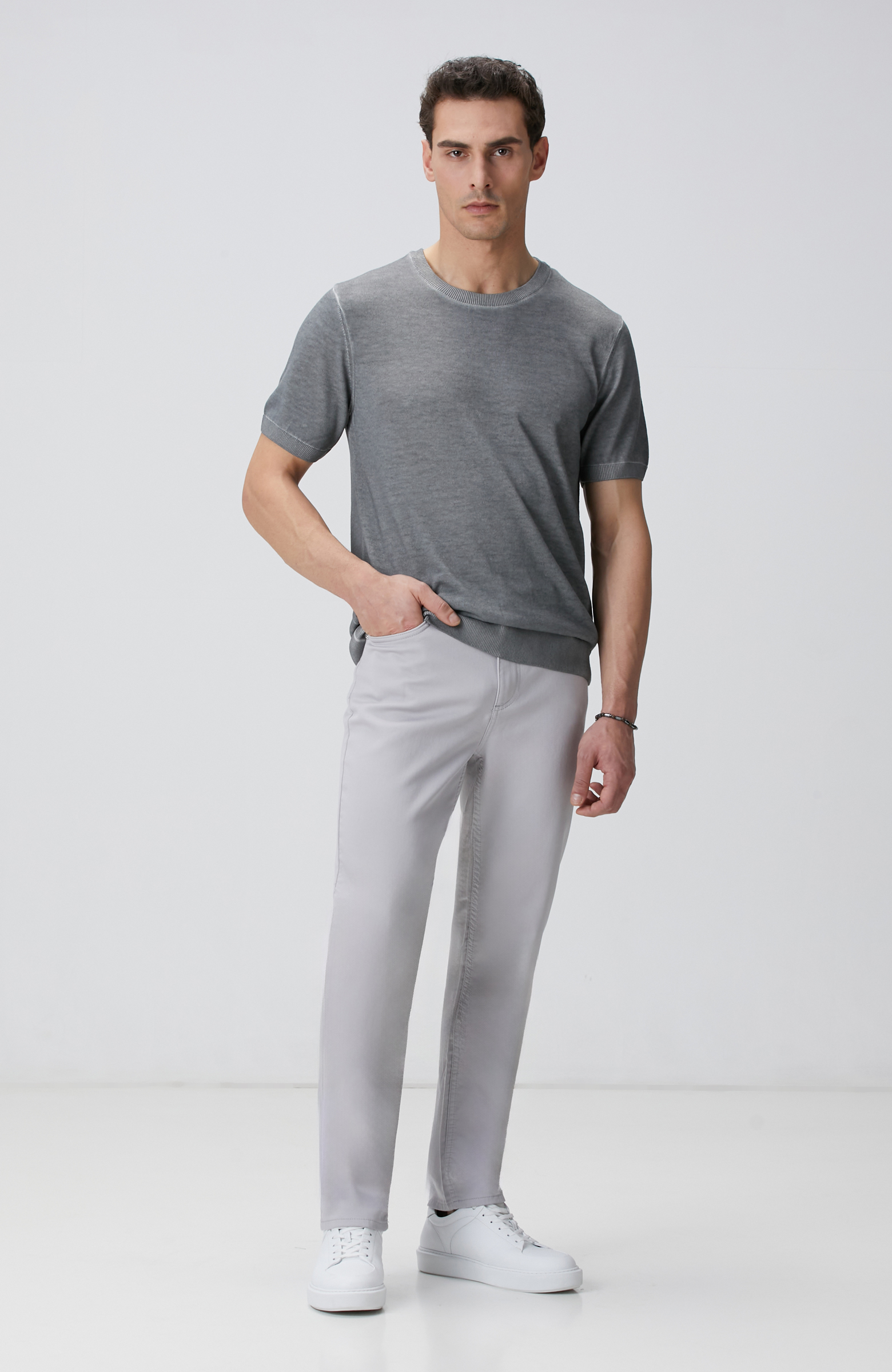 Antrasit Keten Karışımlı Kazak