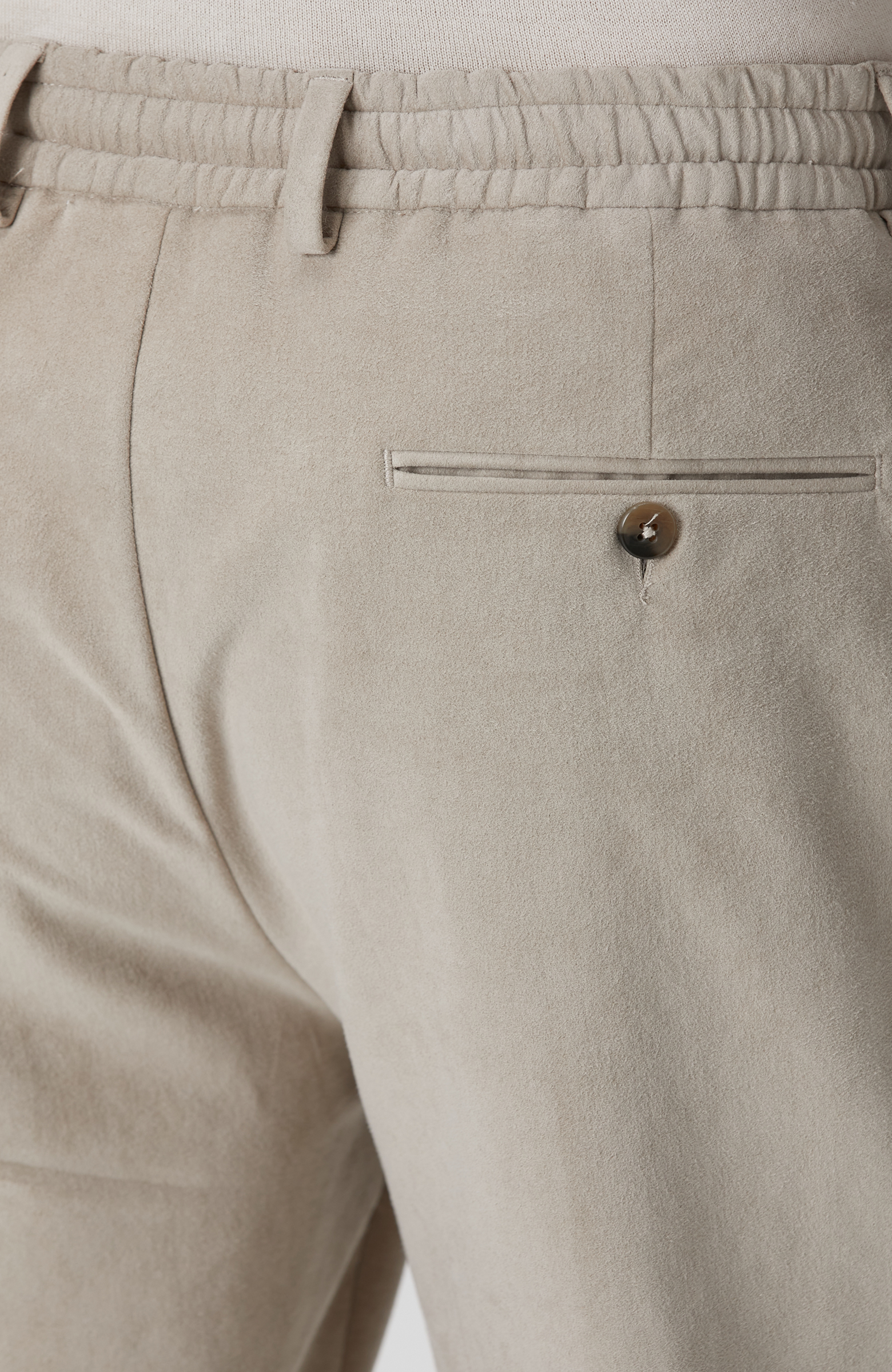 Bej Süet Chino Pantolon