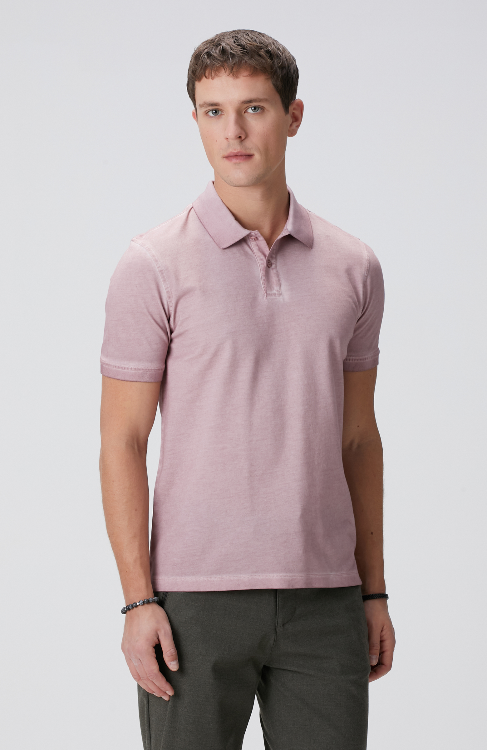 Gül Kurusu Polo Yaka T-shirt