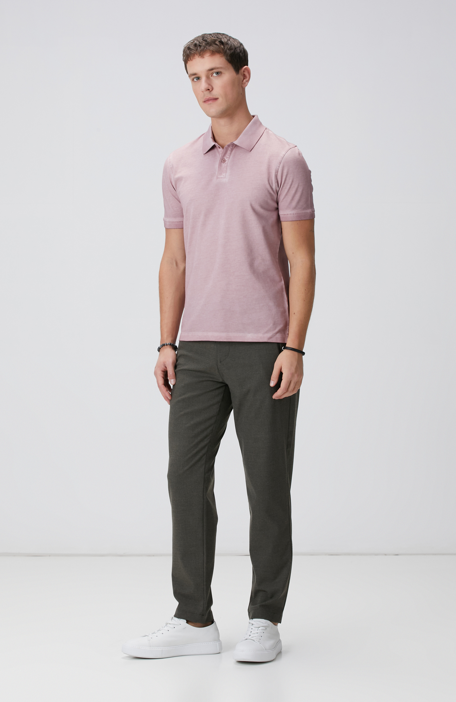 Gül Kurusu Polo Yaka T-shirt