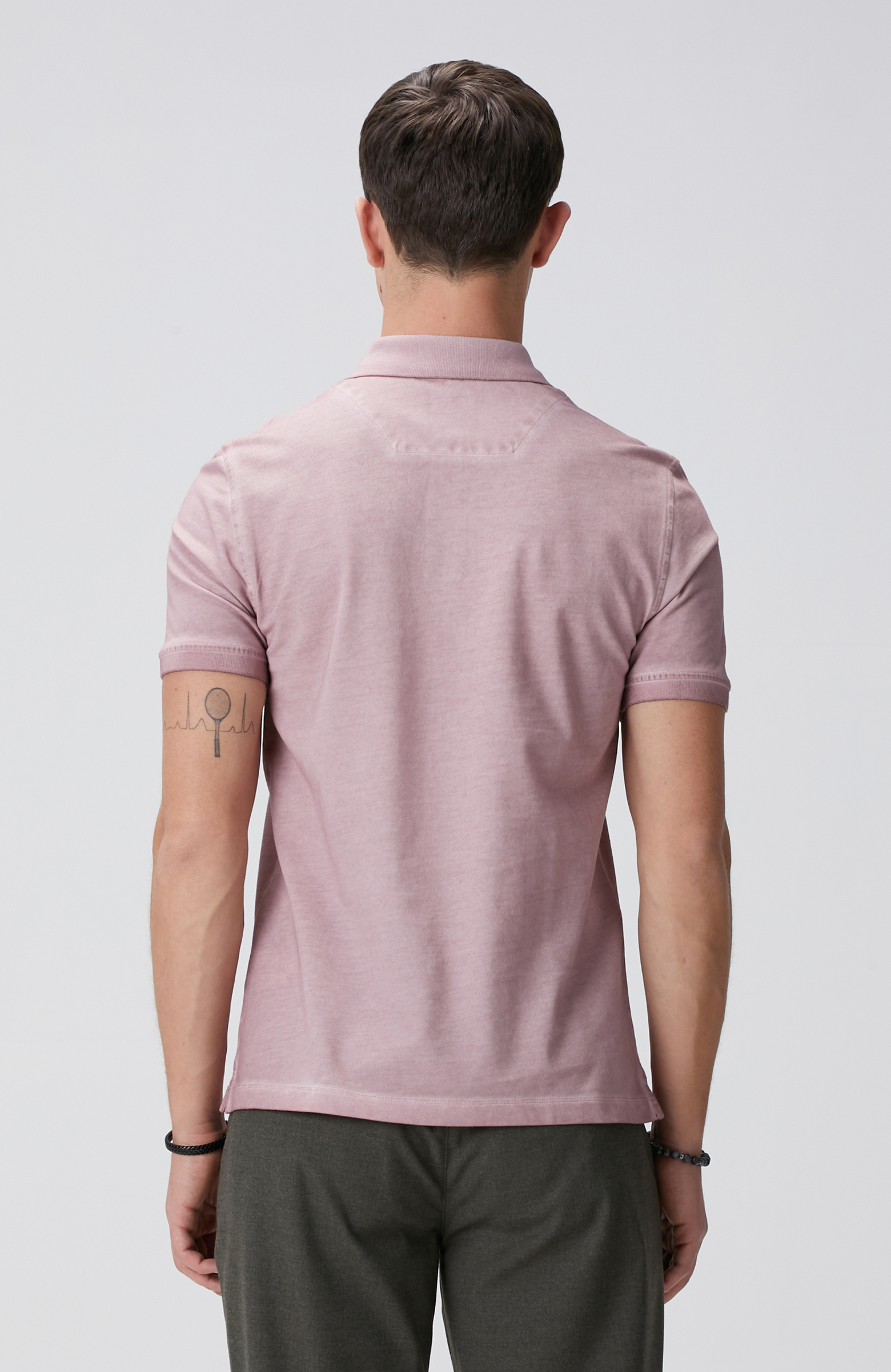 Gül Kurusu Polo Yaka T-shirt