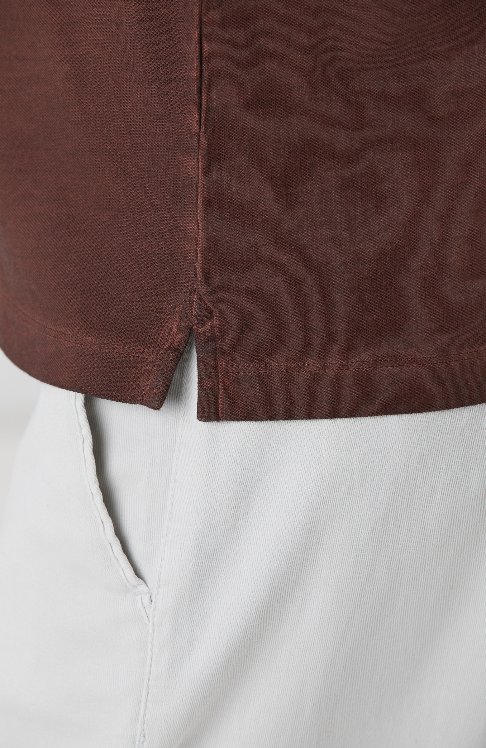 Kahverengi Polo Yaka T-shirt