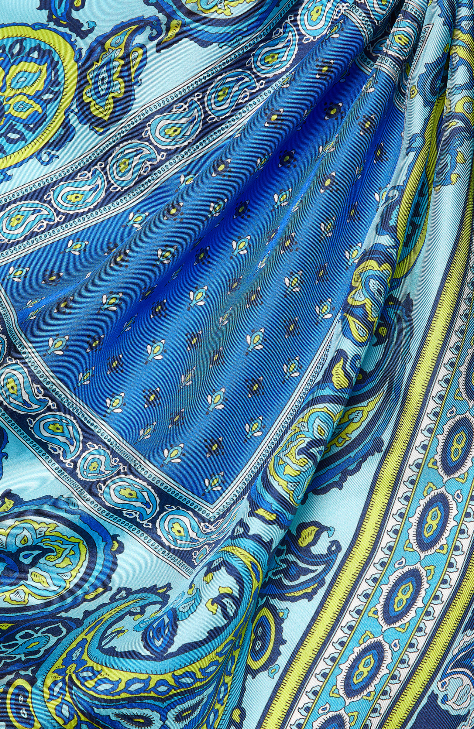 Renkli Kadın İpek Eşarp