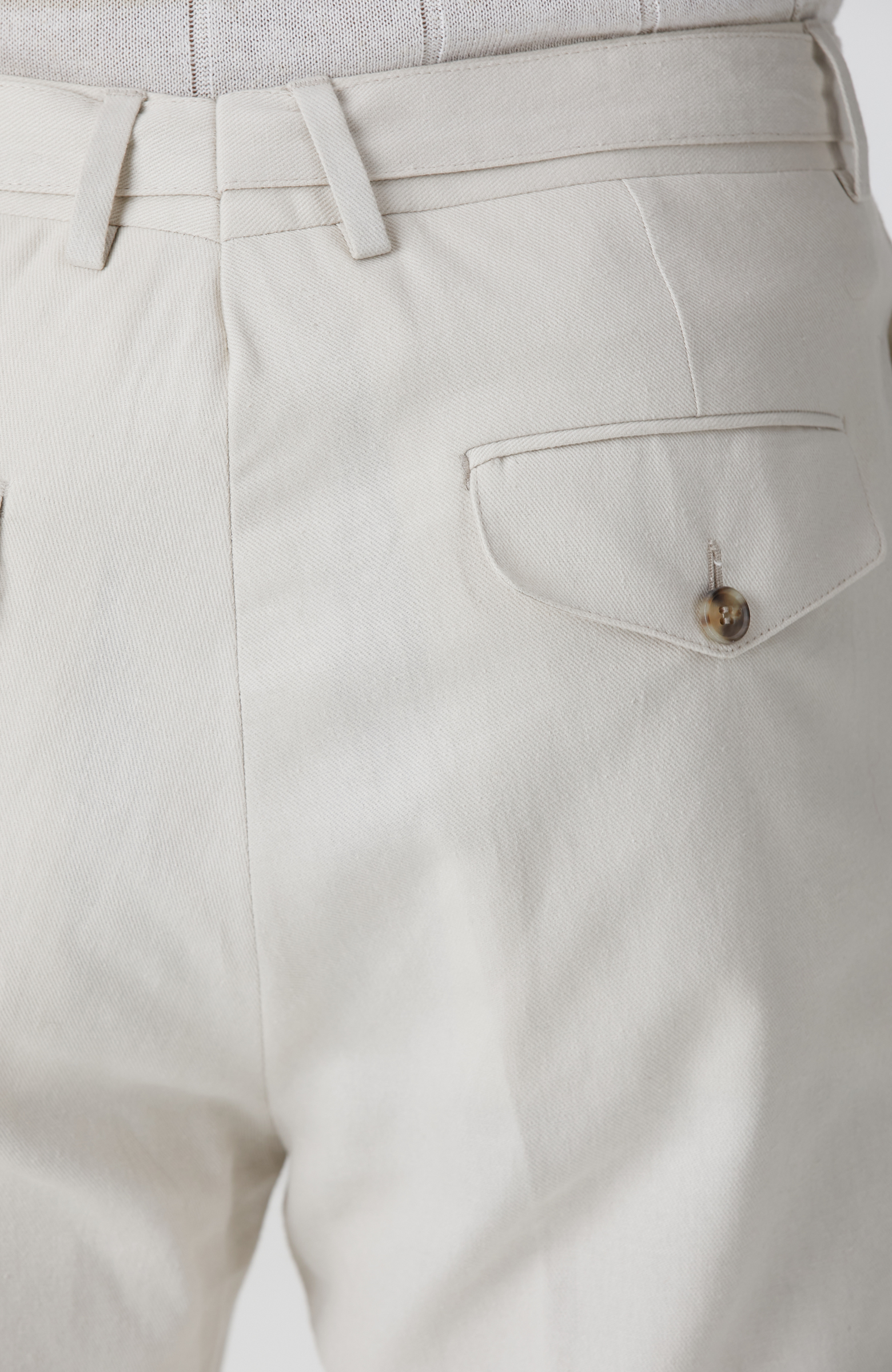 Taş Keten Karışımlı Pantolon