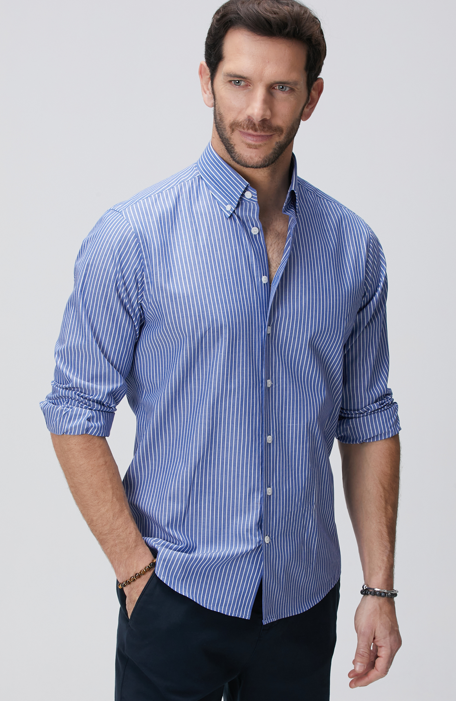 Mavi Çizgili Gömlek