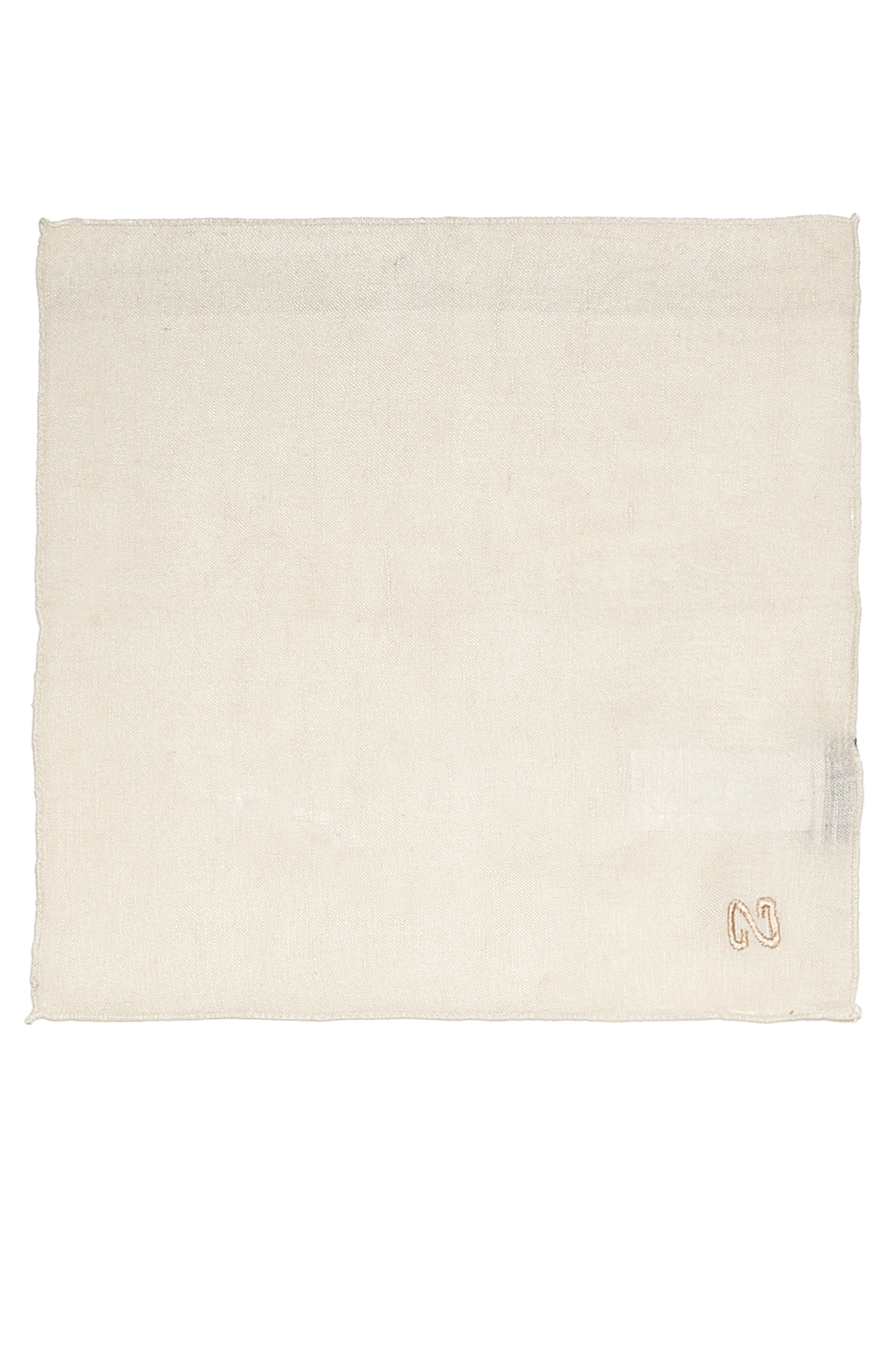 Krem Keten Karışımlı Mendil