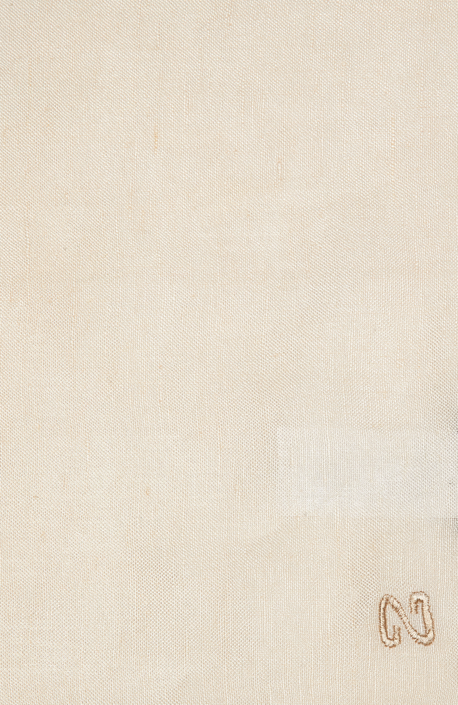 Krem Keten Karışımlı Mendil