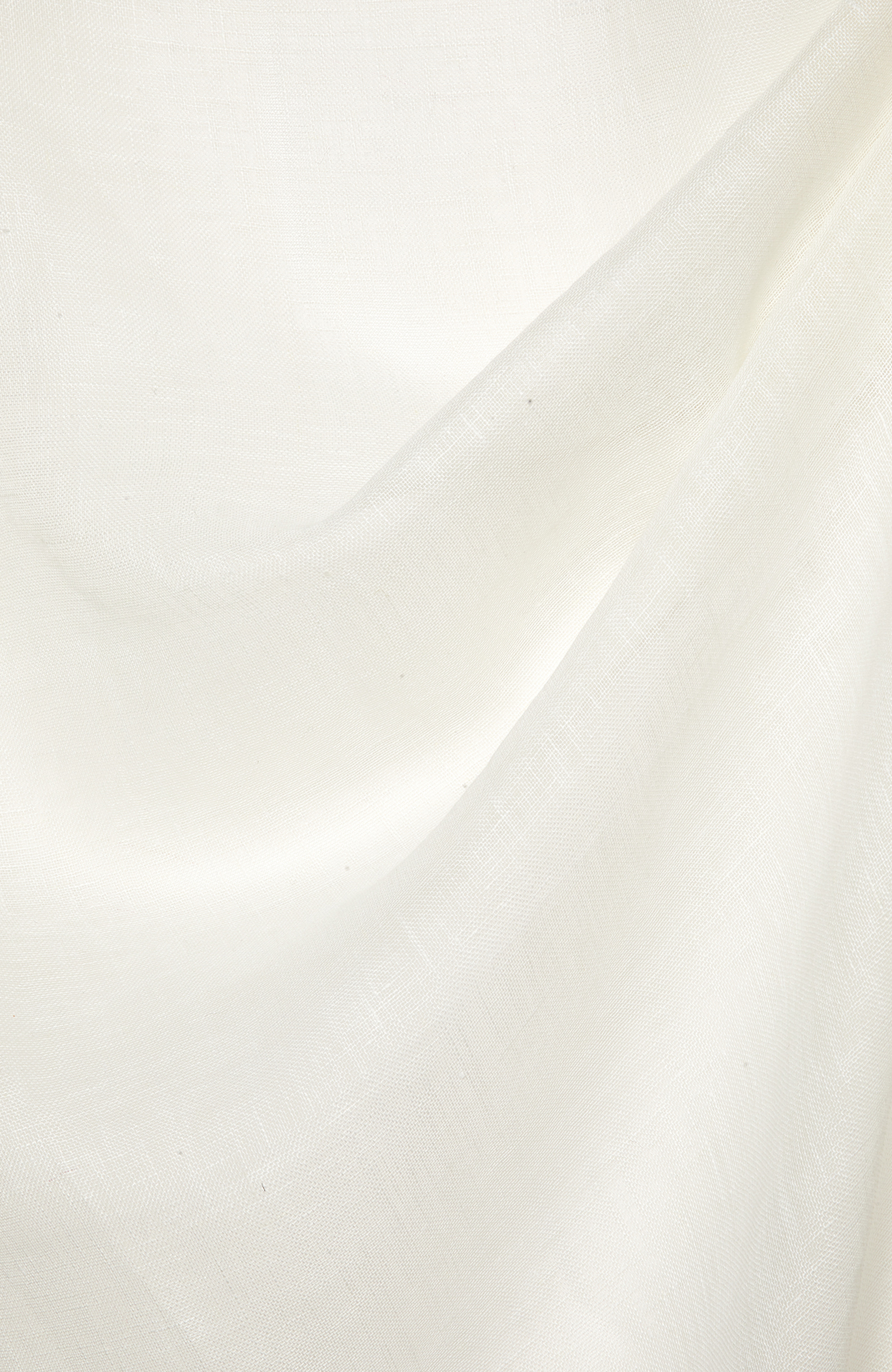 Bej Unisex Keten Şal