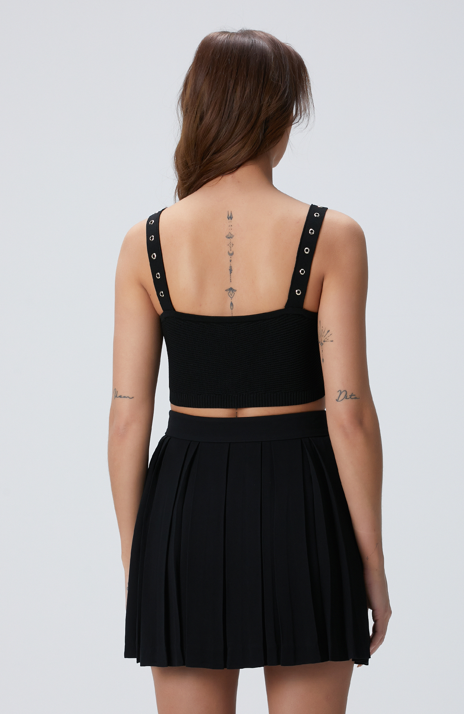 Siyah Triko Büstiyer