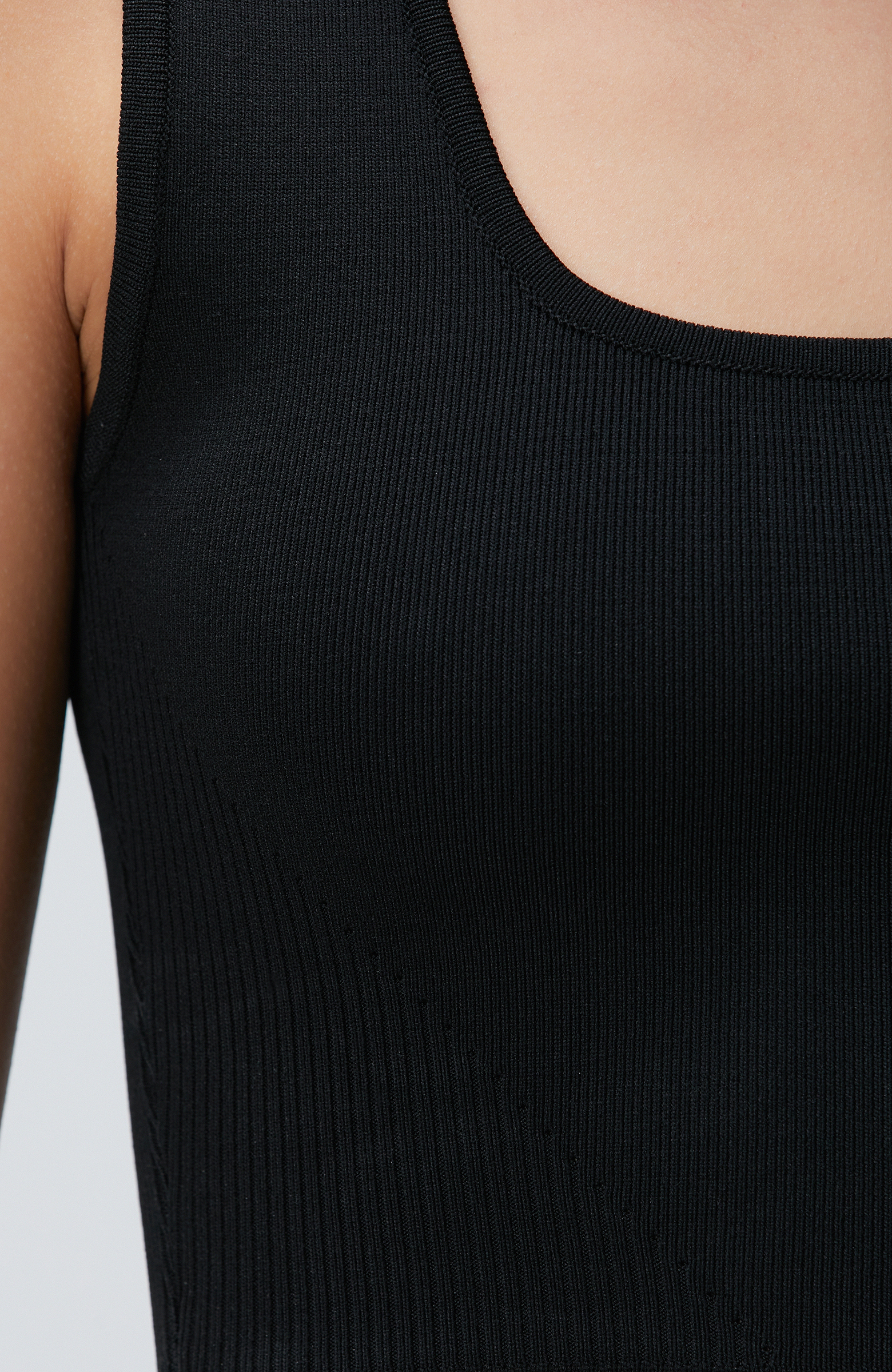 Siyah Triko Büstiyer