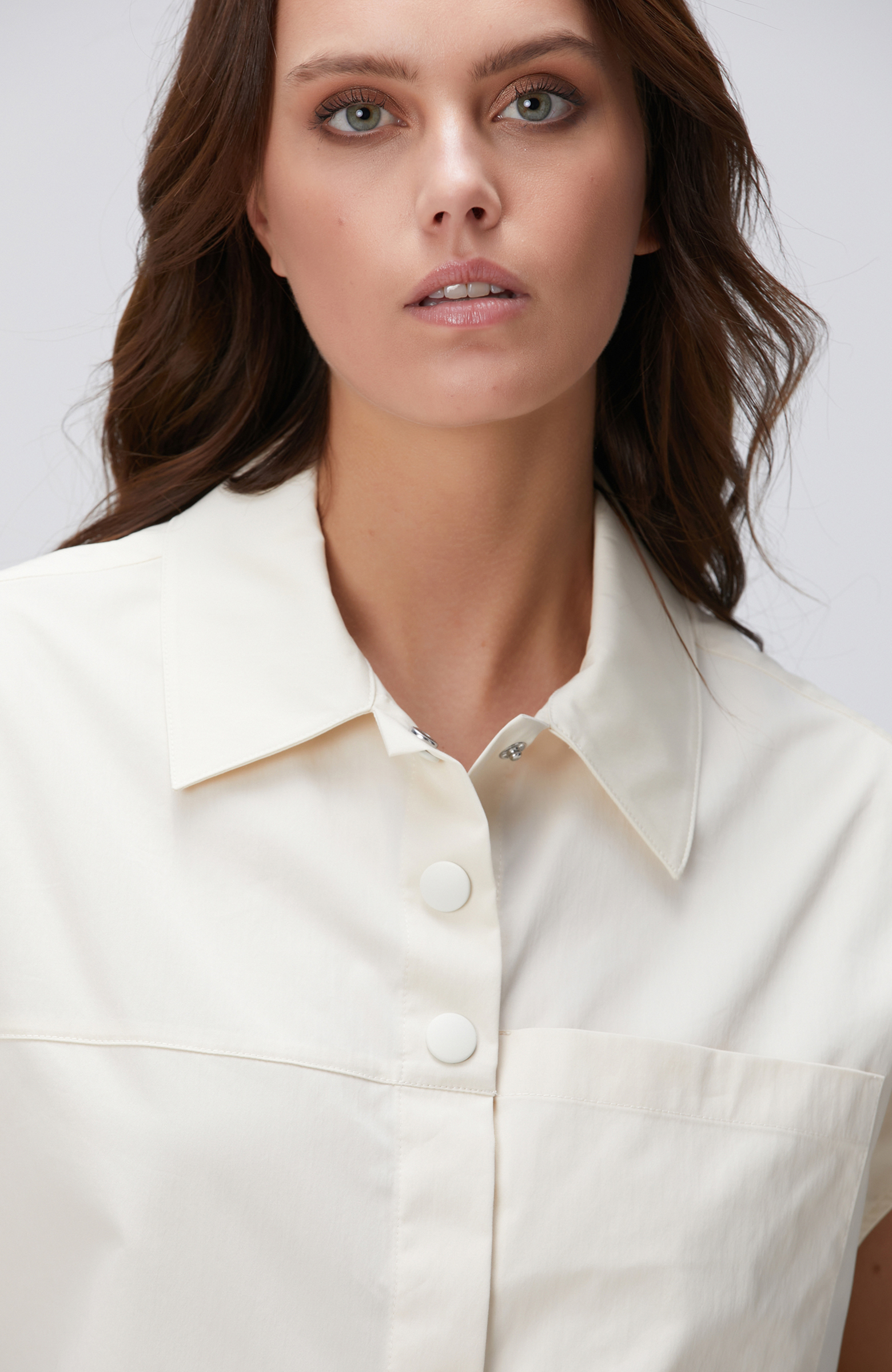 Kırık Beyaz N-Tech Gömlek