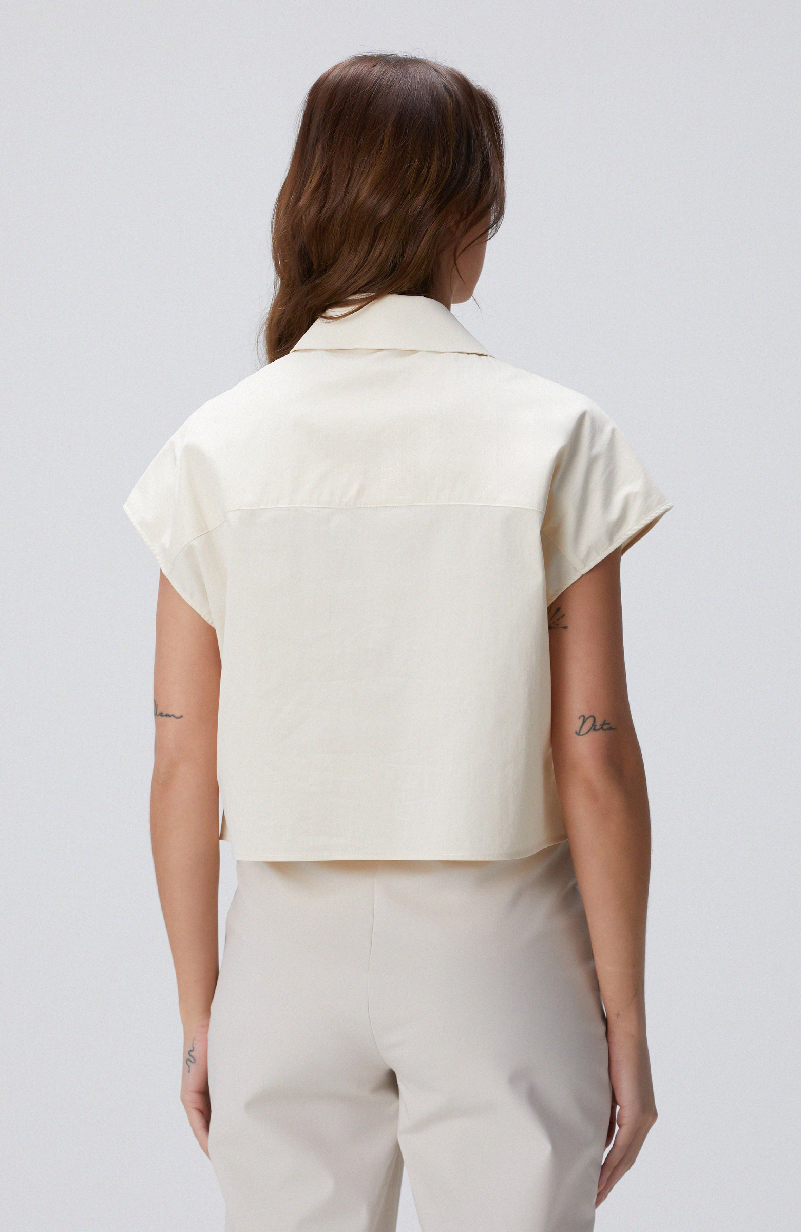 Kırık Beyaz N-Tech Gömlek