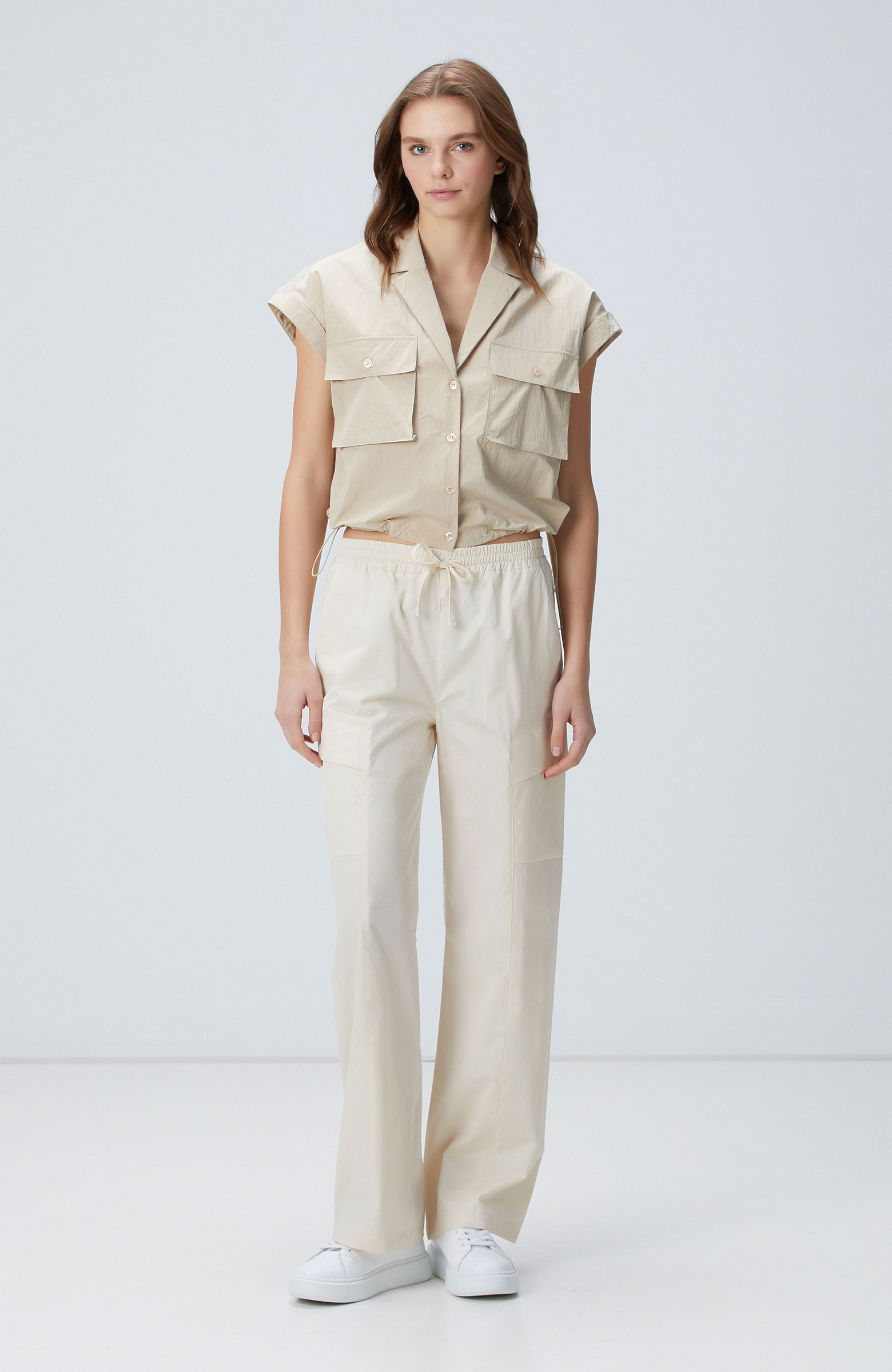 N-Tech Kırık Beyaz Pantolon