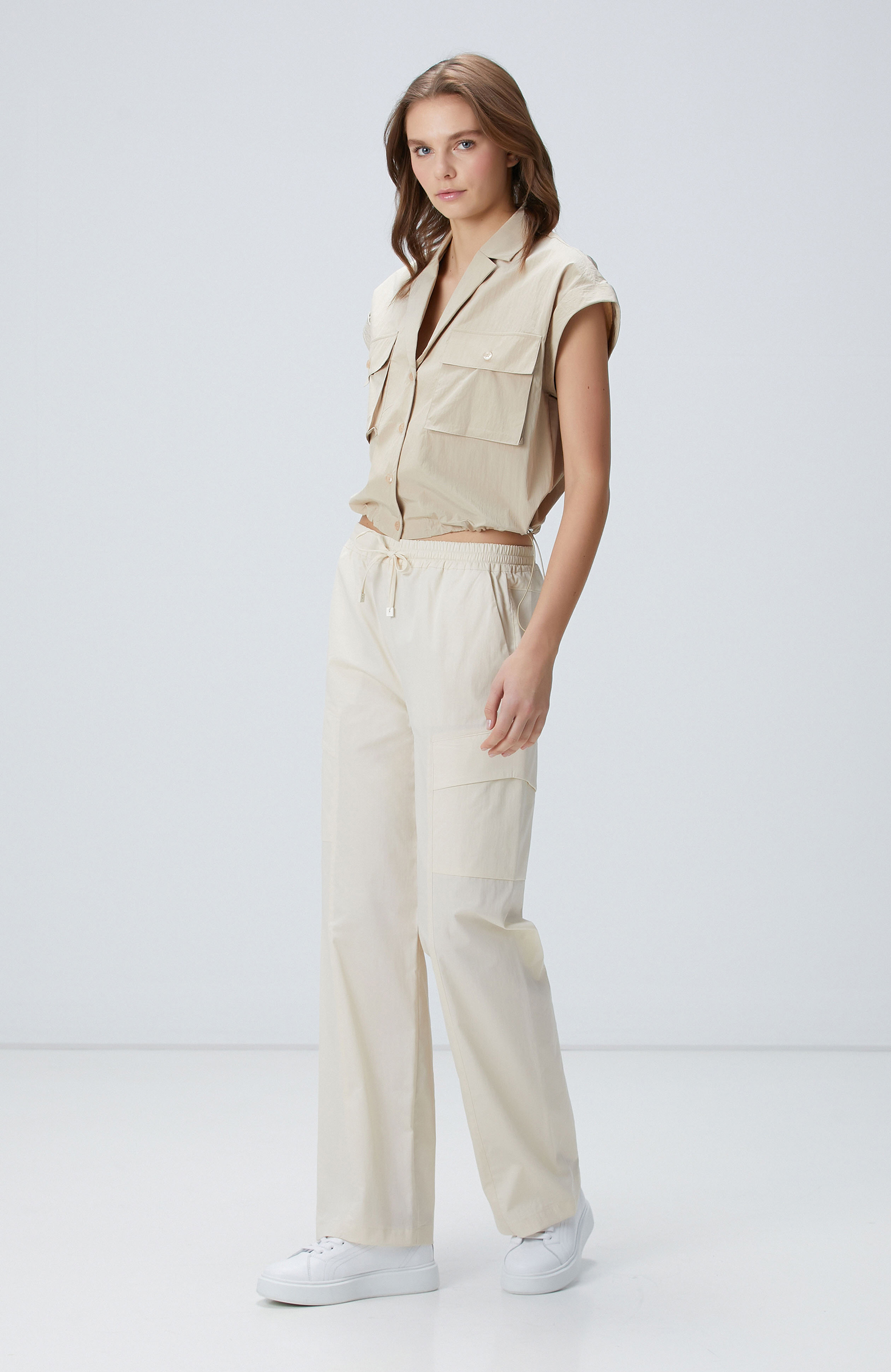 N-Tech Kırık Beyaz Pantolon