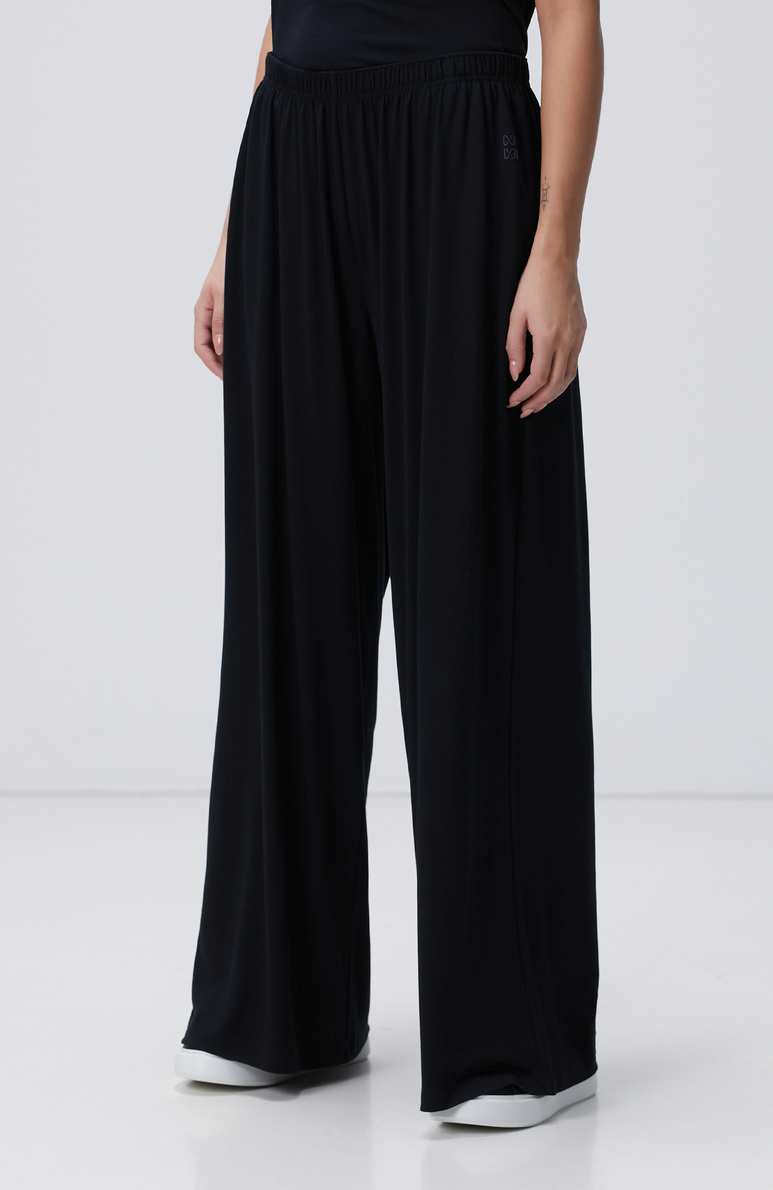 N-Tech Siyah Modal Karışımlı Eşofman Altı