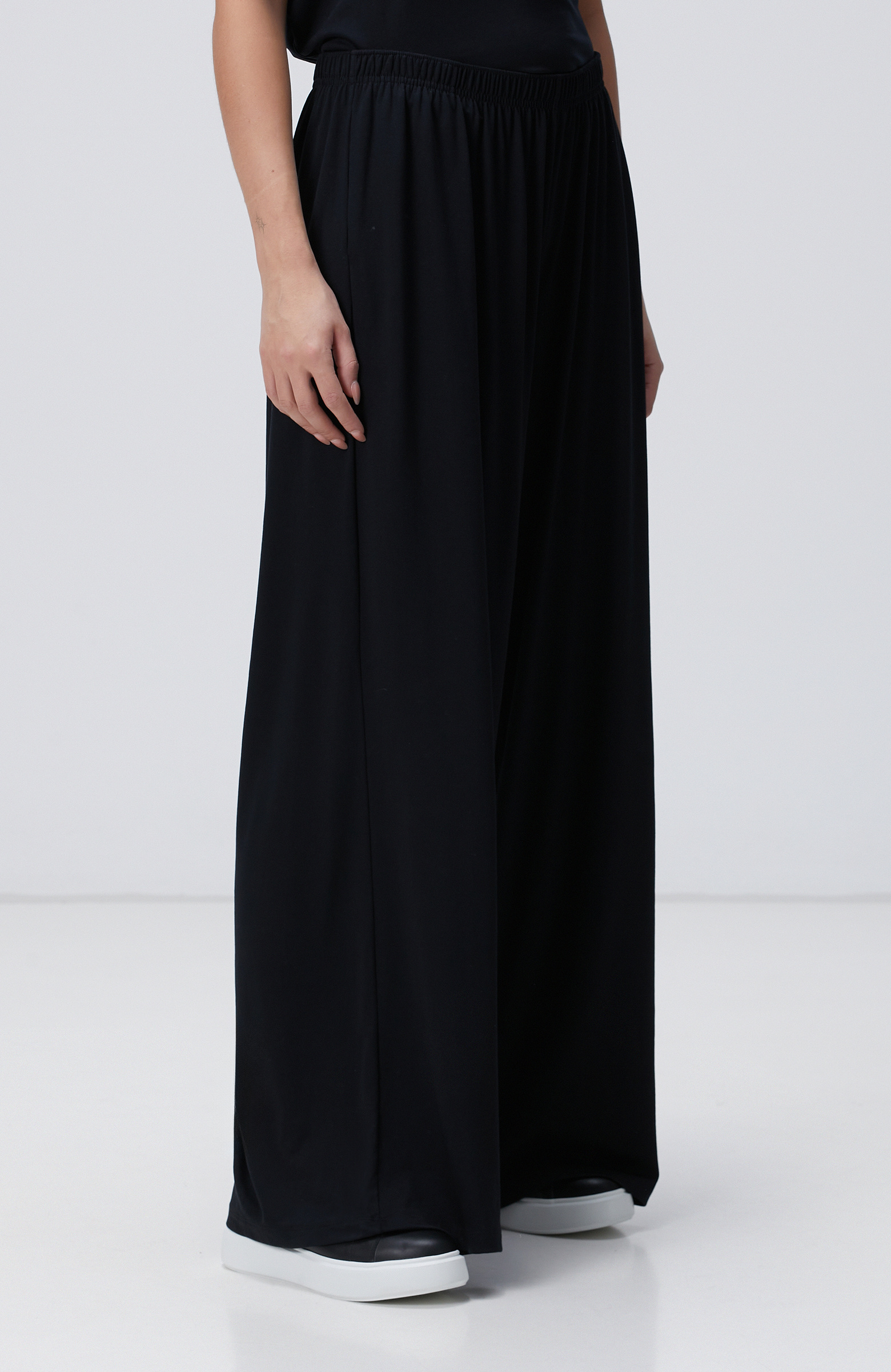 N-Tech Siyah Modal Karışımlı Eşofman Altı