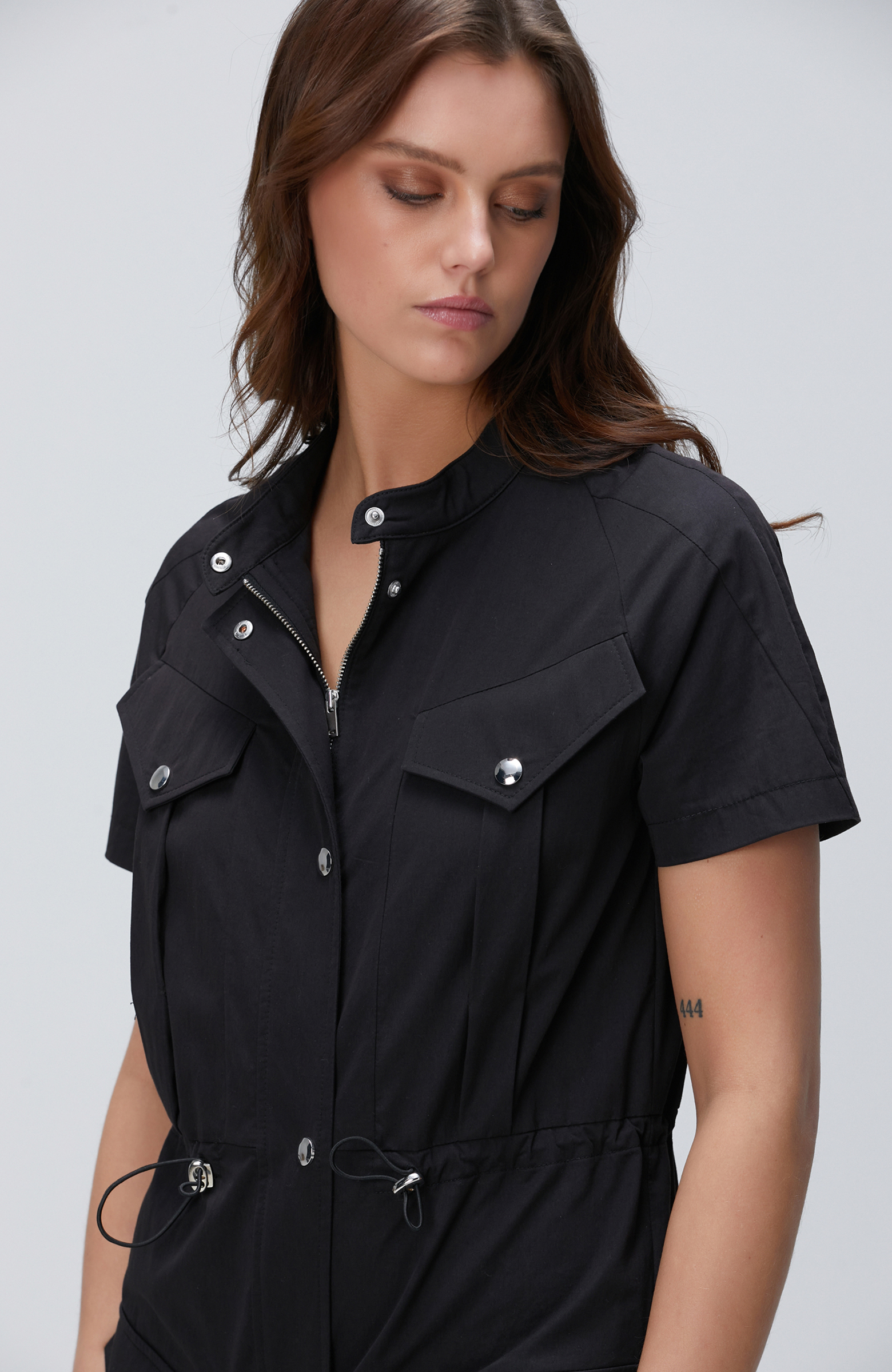 N-Tech Siyah Mini Tulum