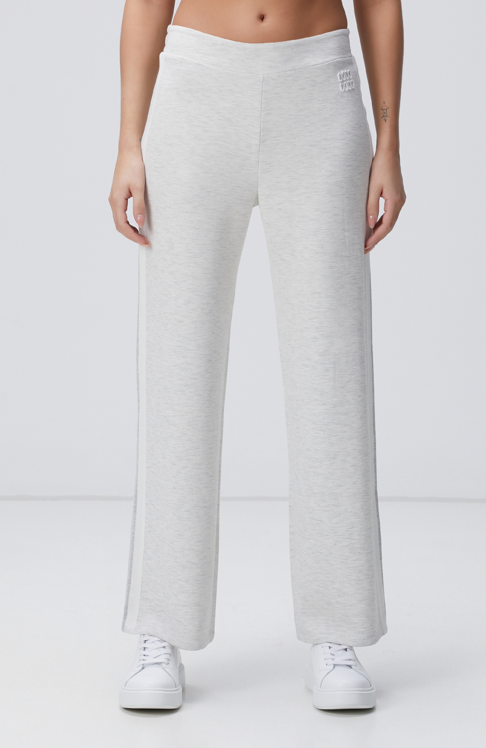 Gri Melanj Eşofman Altı