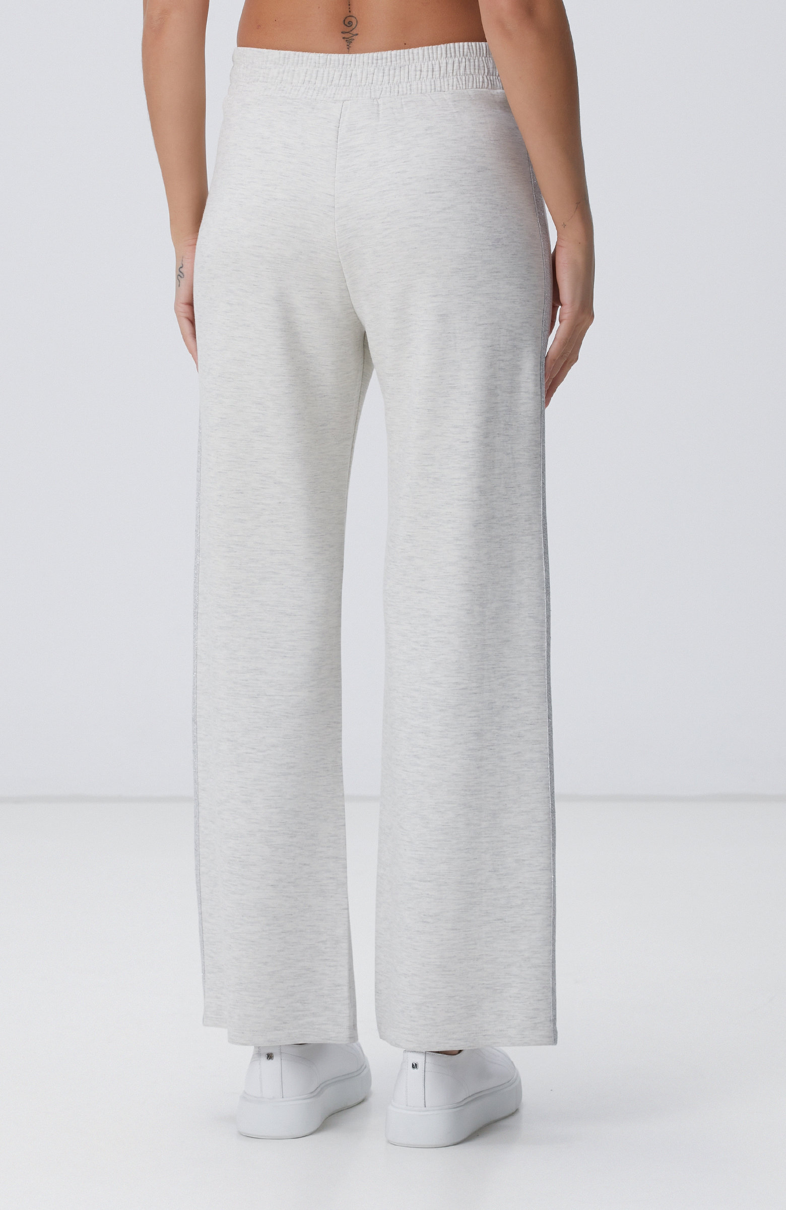 Gri Melanj Eşofman Altı