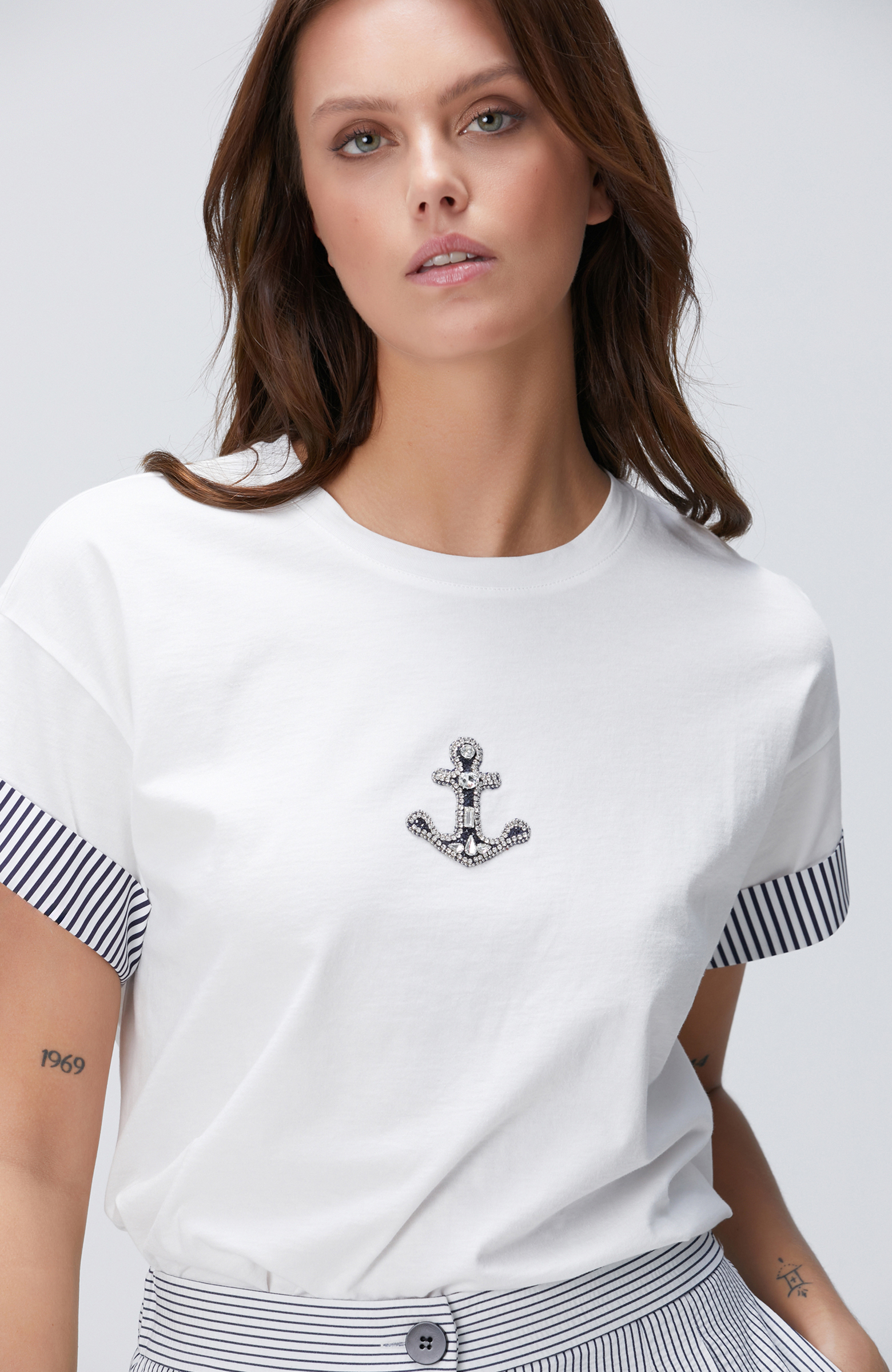 Kırık Beyaz T-shirt