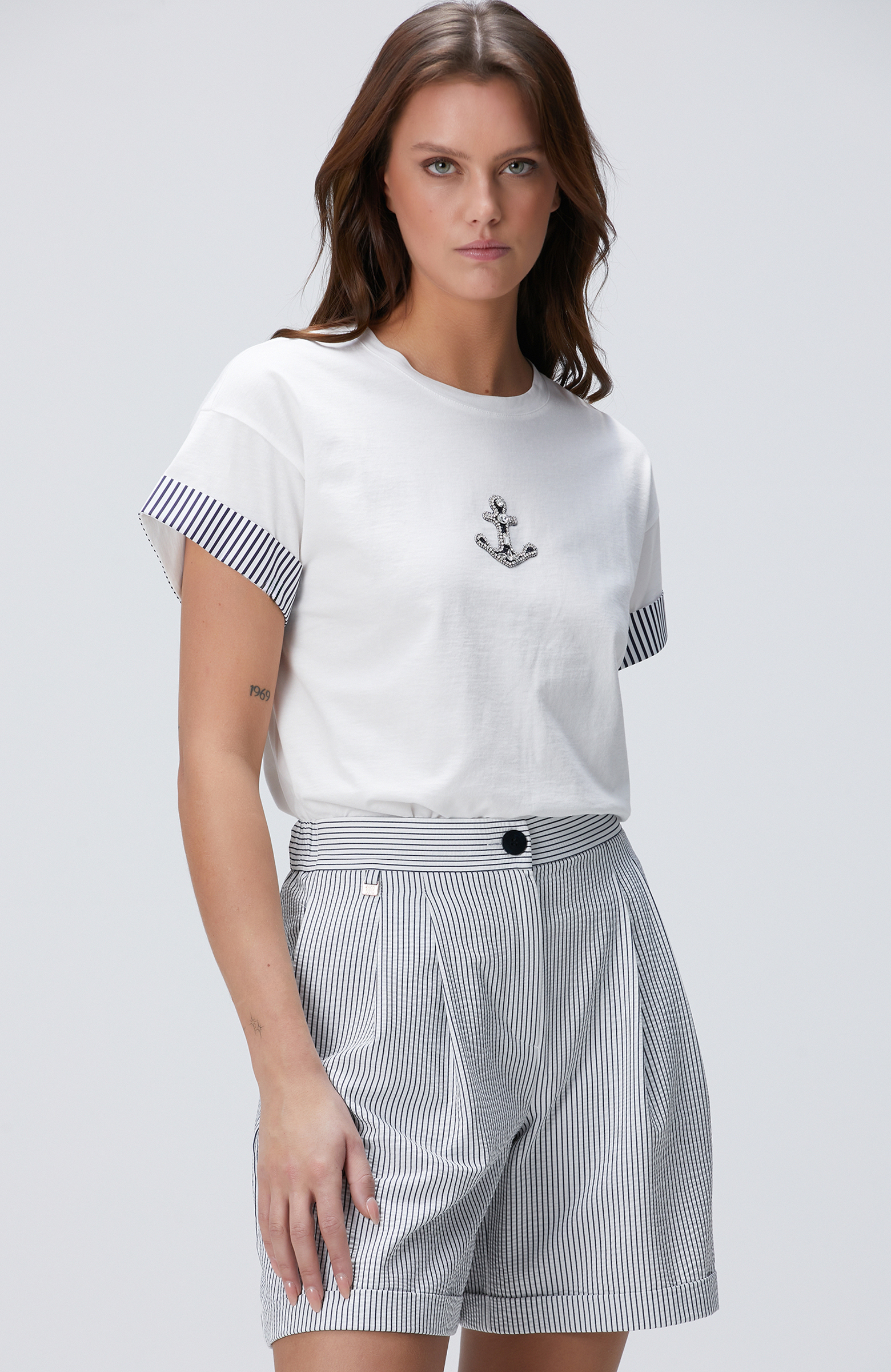 Kırık Beyaz T-shirt