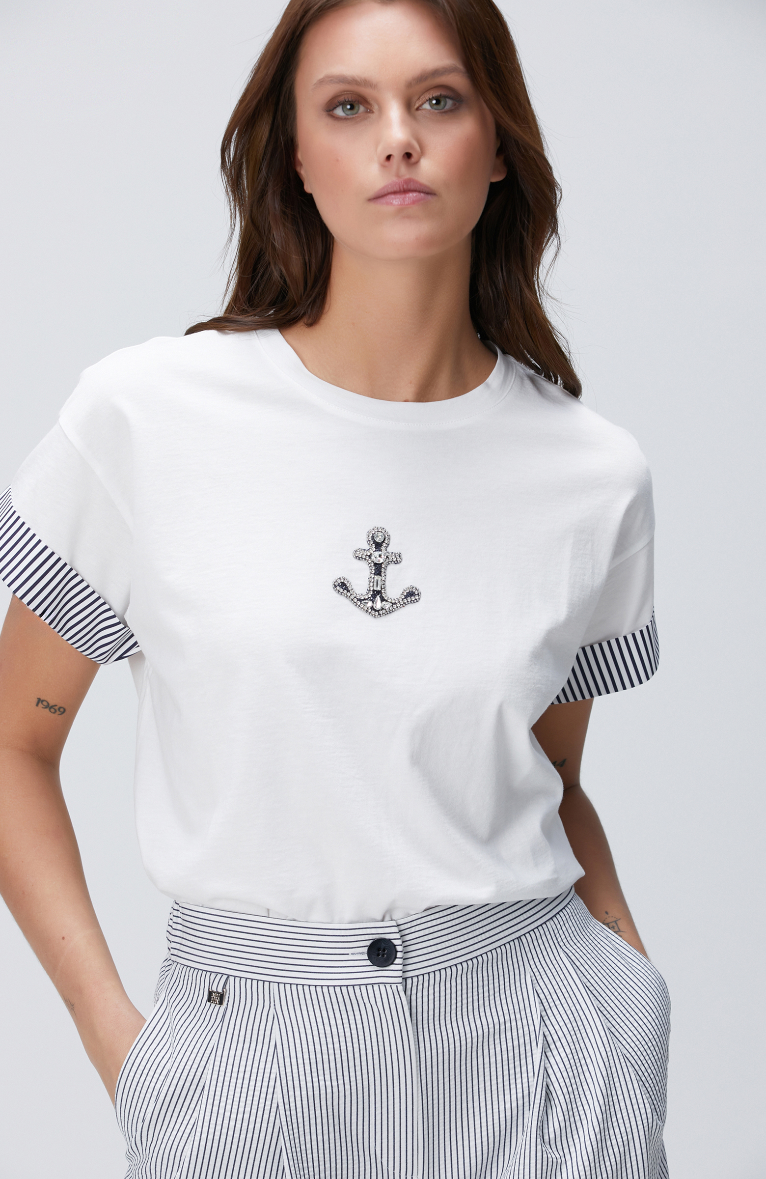 Kırık Beyaz T-shirt