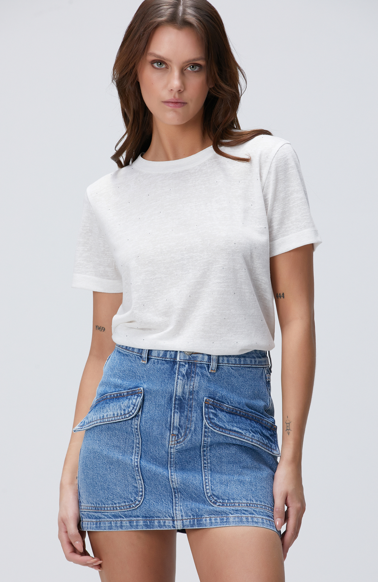 Kırık Beyaz T-shirt