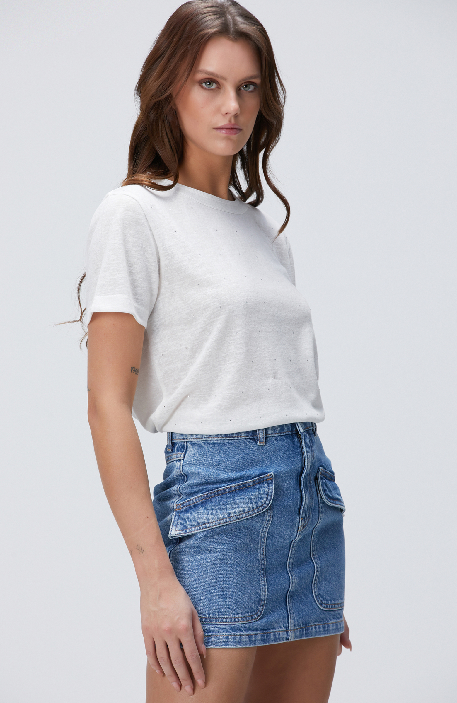 Kırık Beyaz T-shirt