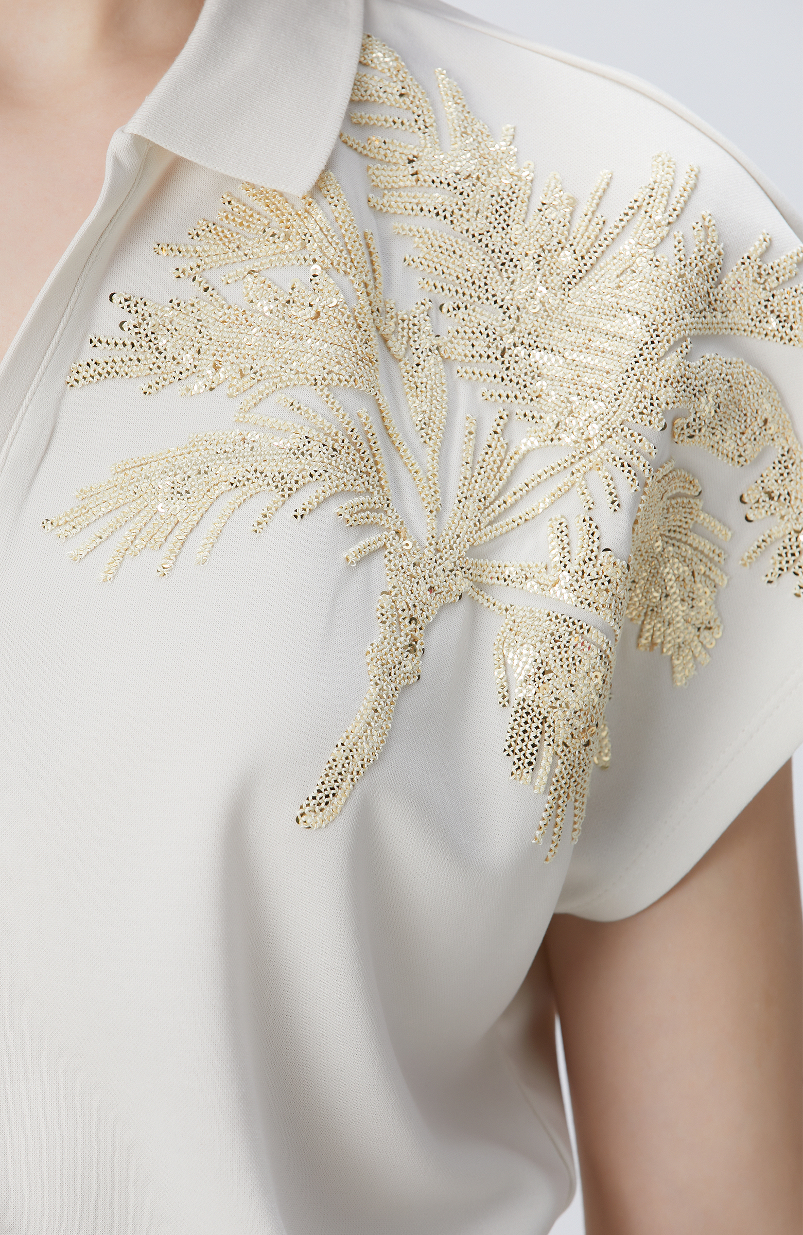 Limited Modal Karışımlı Bej T-shirt