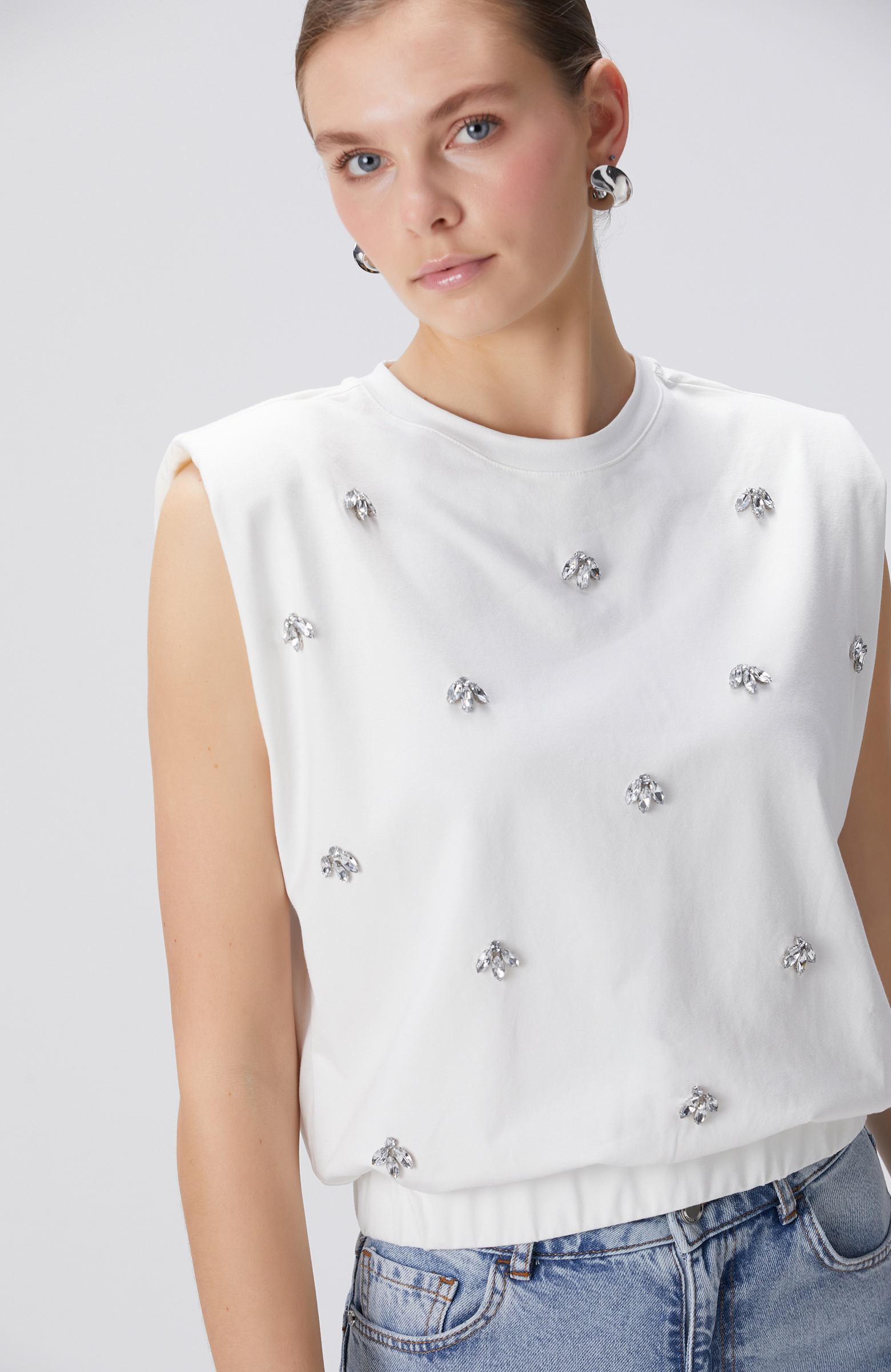 Kırık Beyaz T-shirt