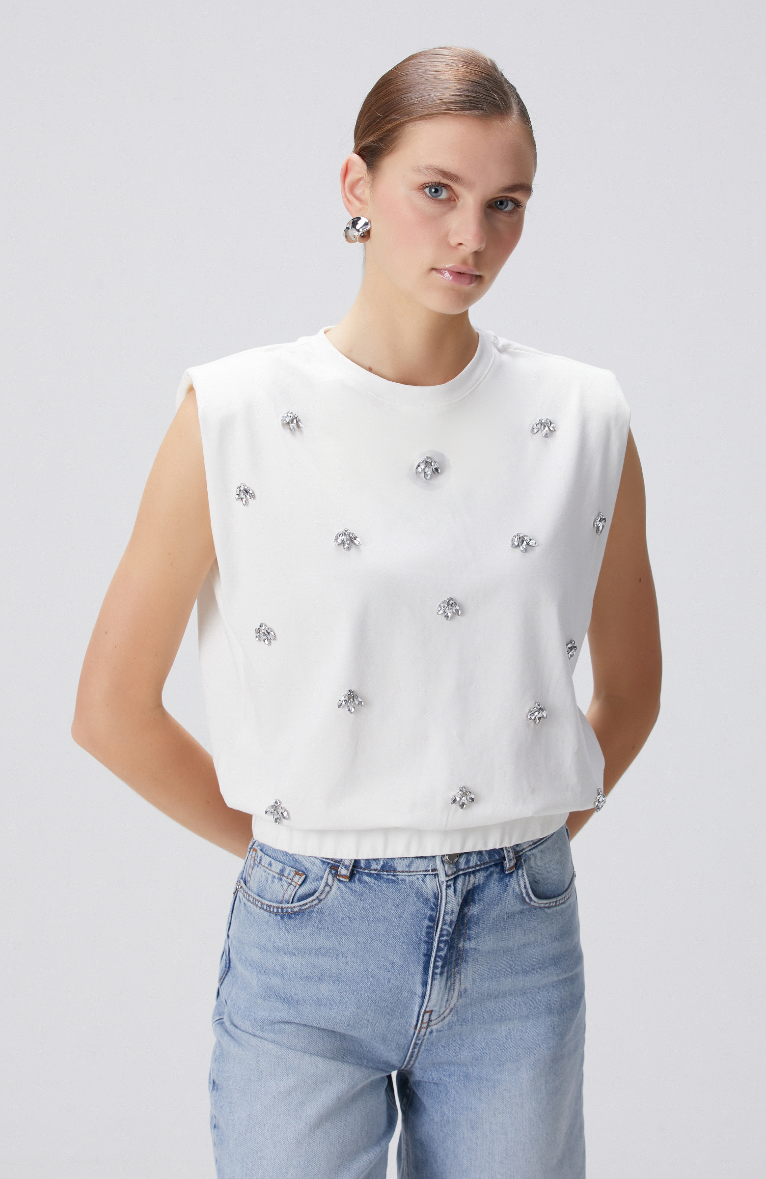 Kırık Beyaz T-shirt