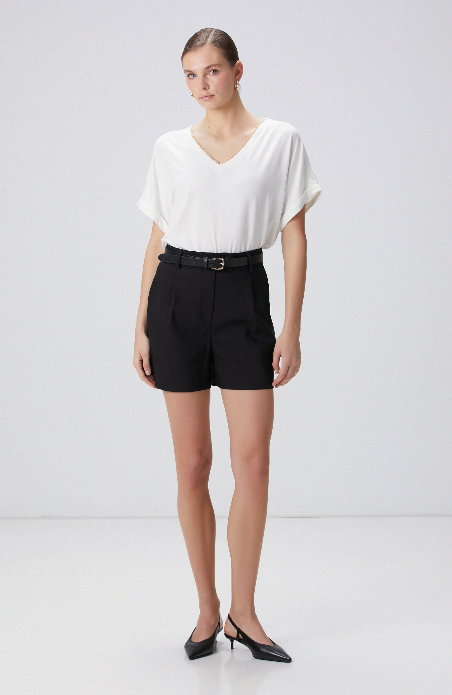 Kırık Beyaz T-shirt