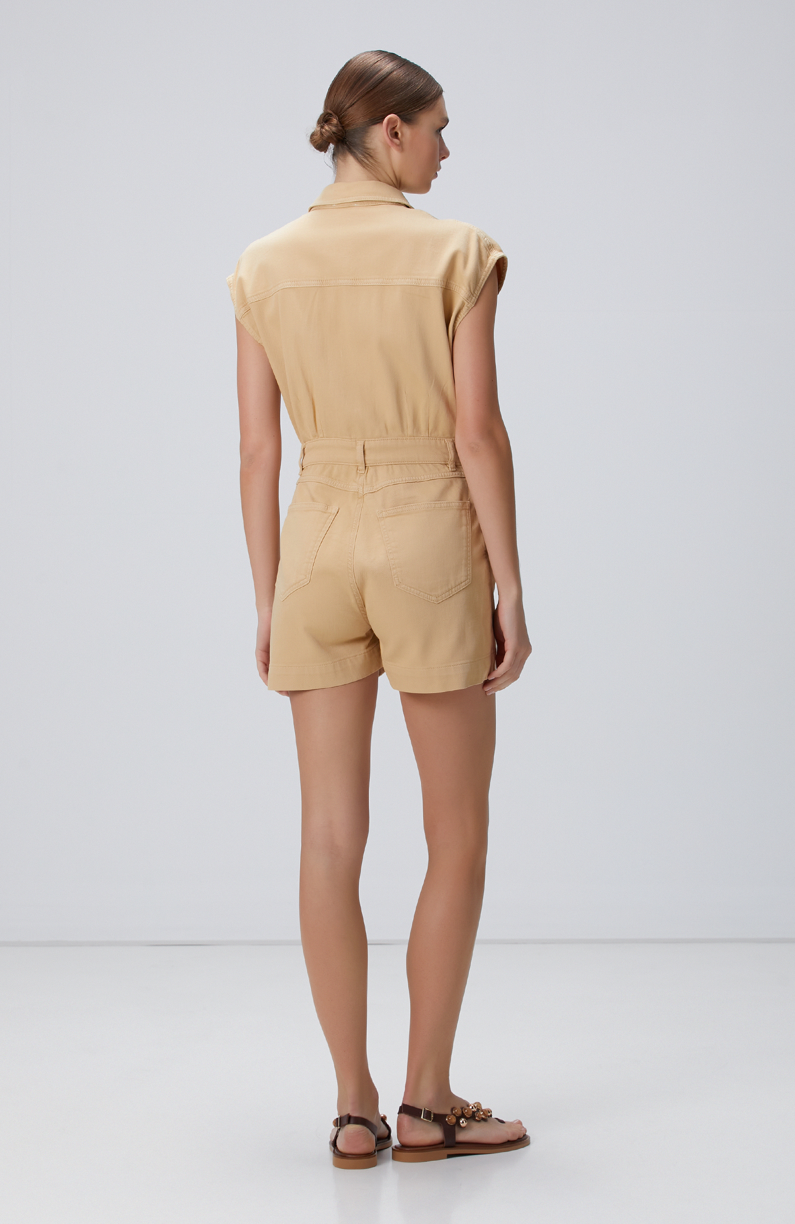 Bej Denim Tulum